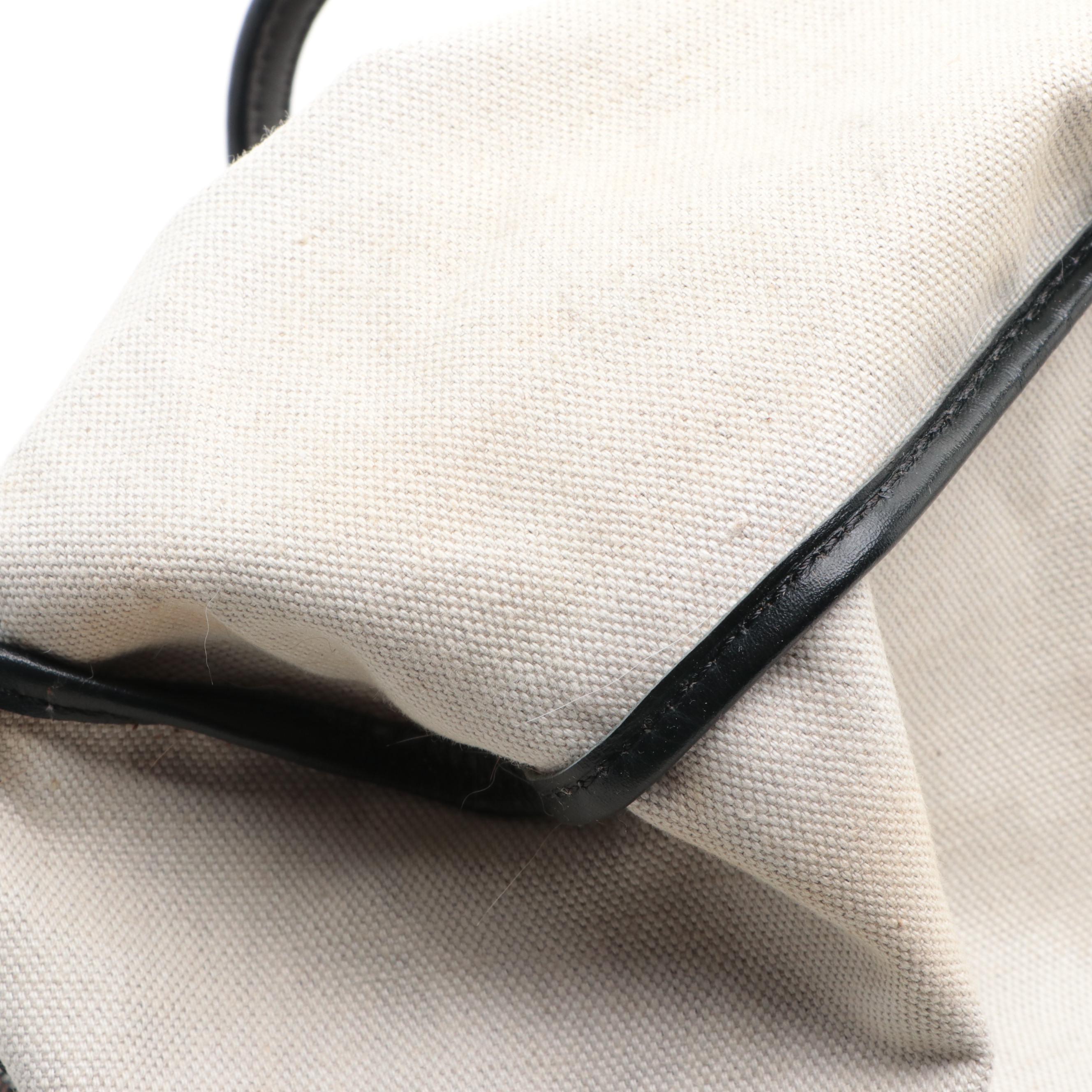 Goyard Black Goyardine Tote Bag