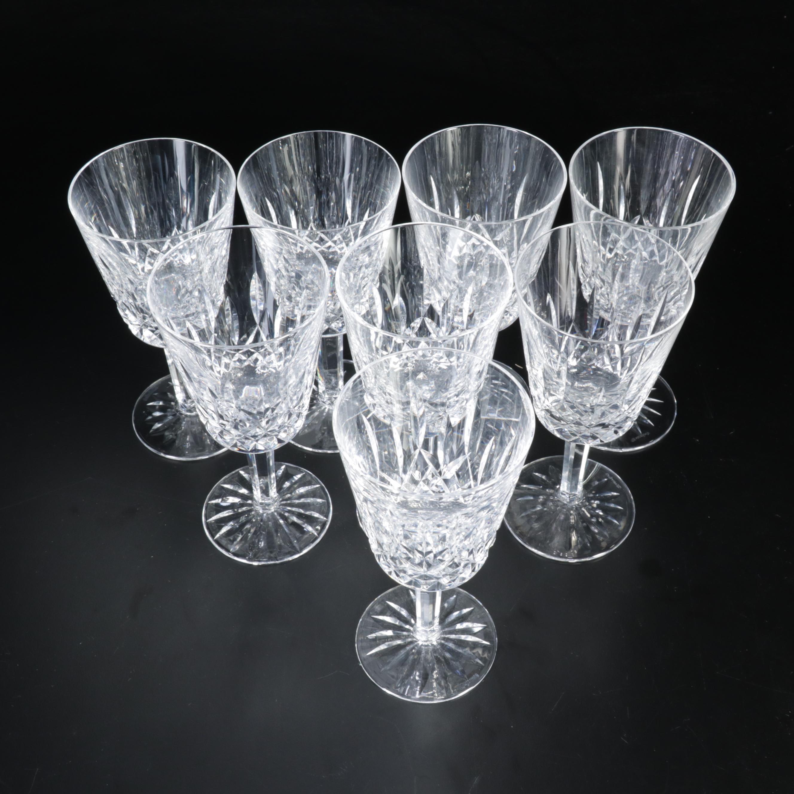 Waterford Crystal "Lismore" Wine Glasses