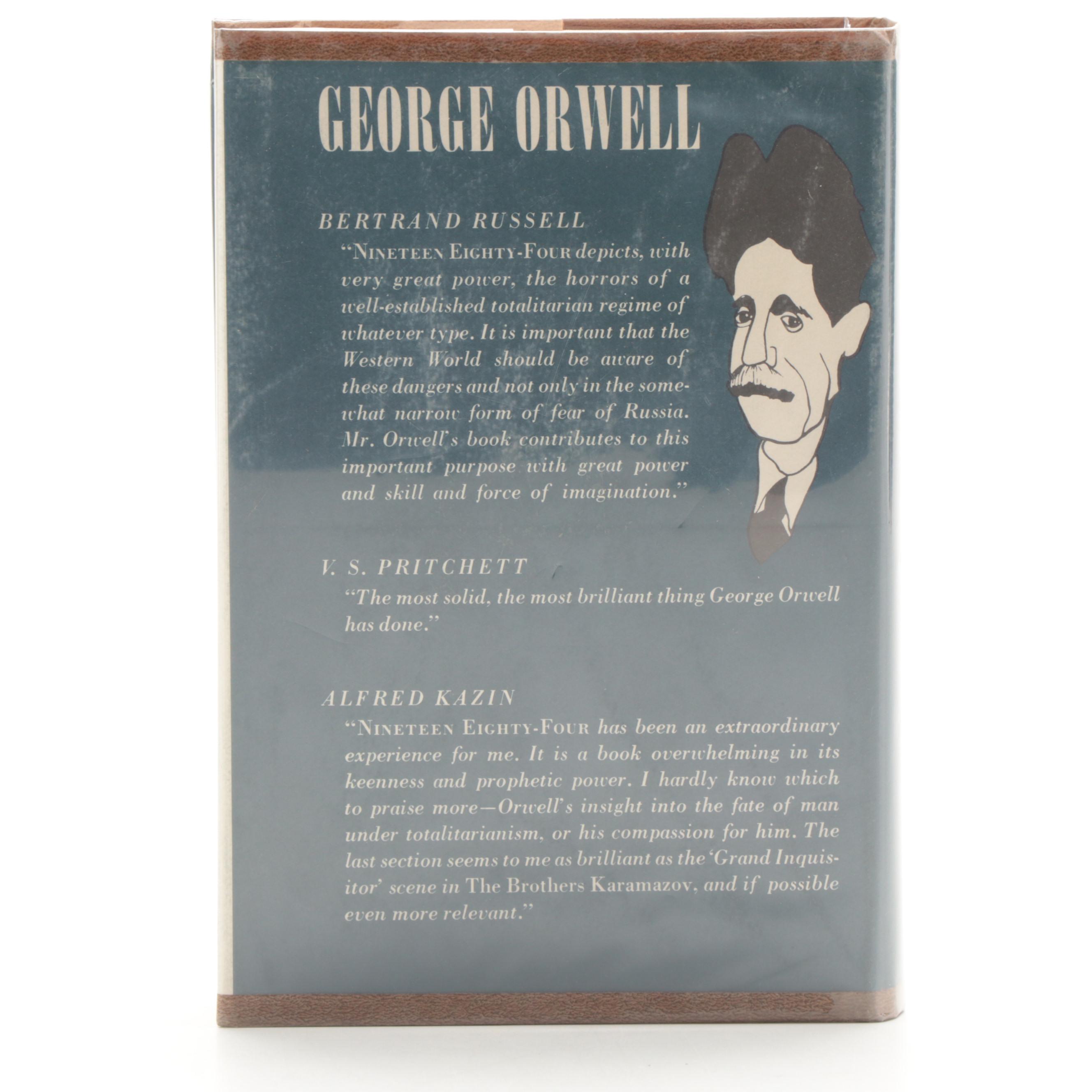 1984 Book Club Edition of "Nineteen Eighty-Four" by George Orwell