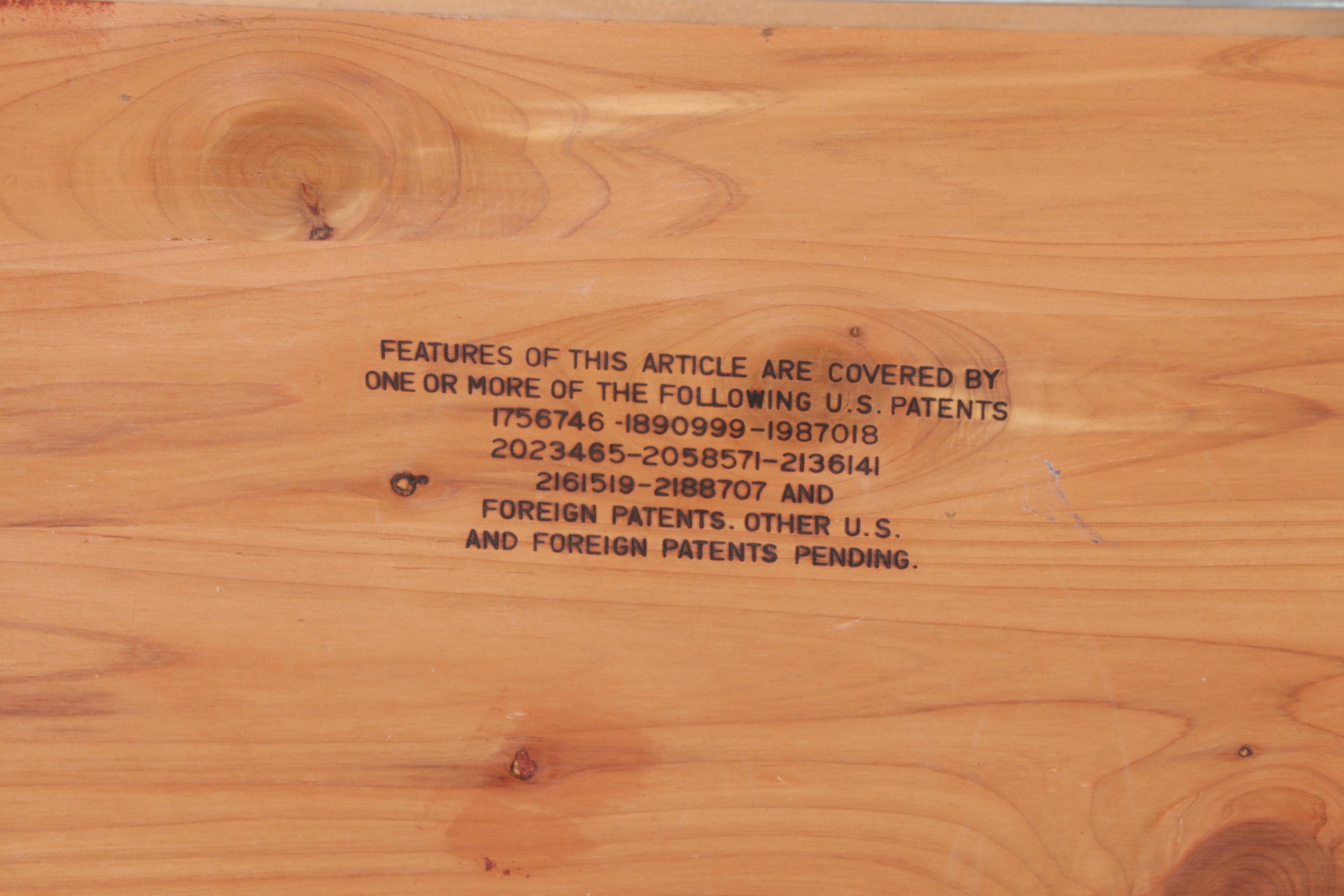 Lane "Aroma-Tite" Art Deco Mahogany-Veneered Cedar Blanket Chest