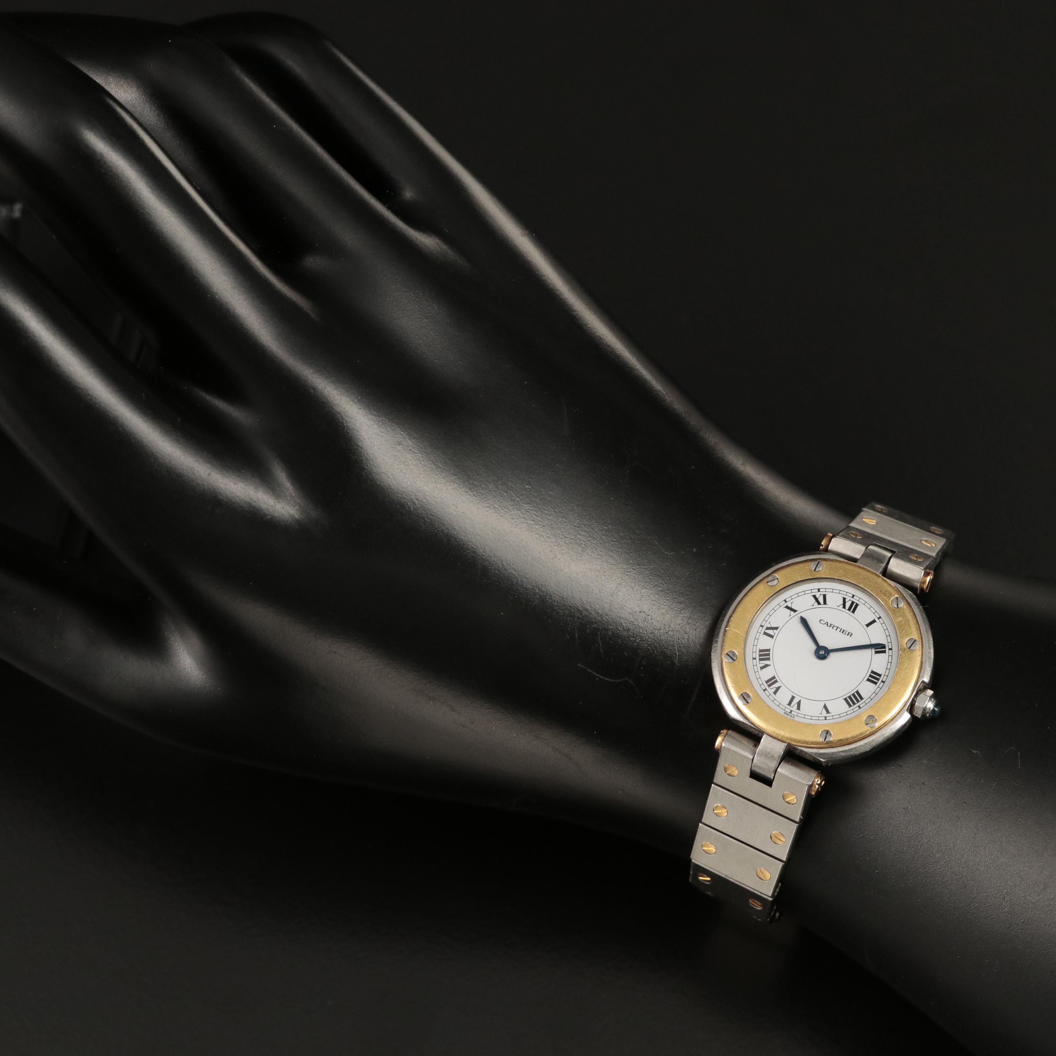 Cartier Santos Ronde Two-Tone Quartz Watch