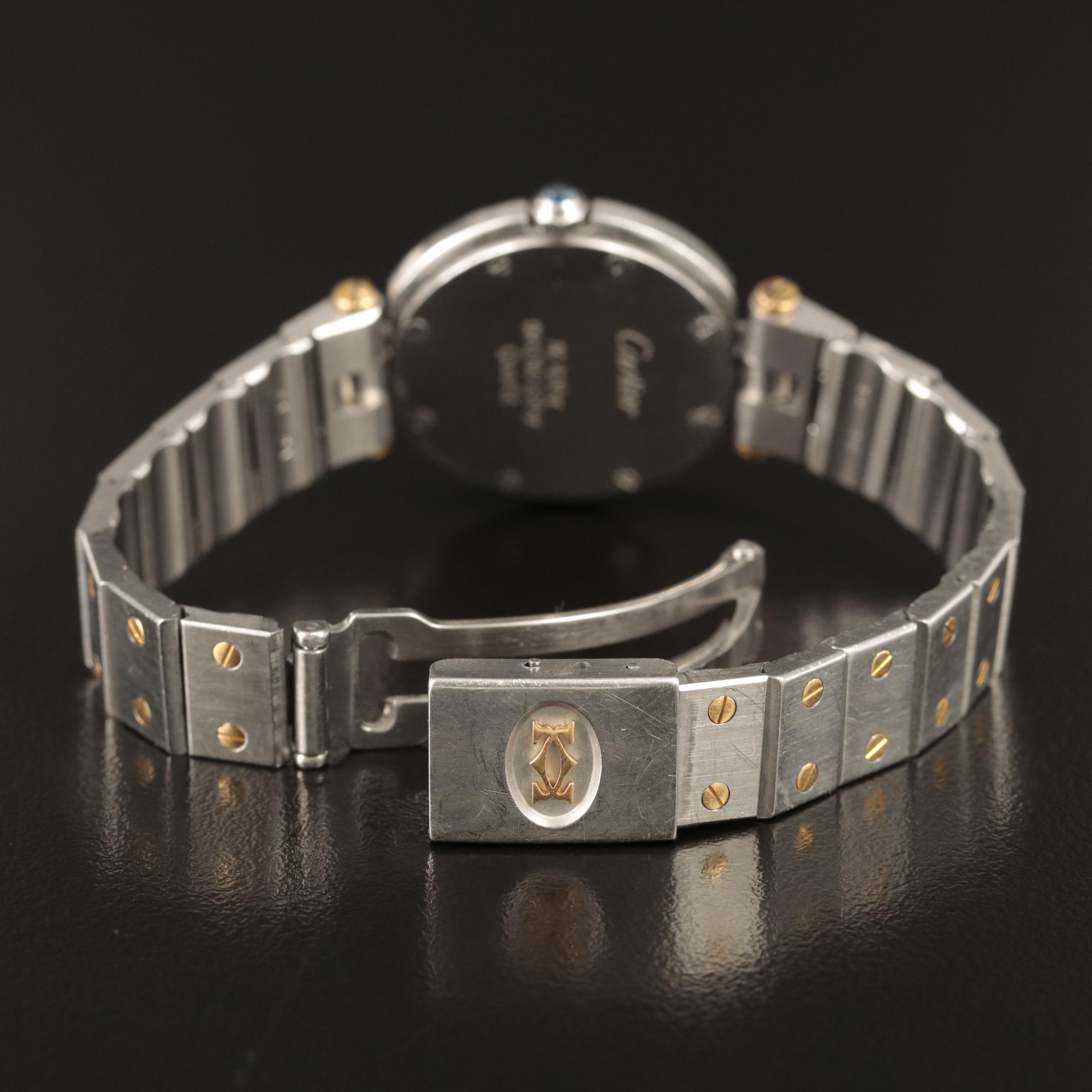 Cartier Santos Ronde Two-Tone Quartz Watch