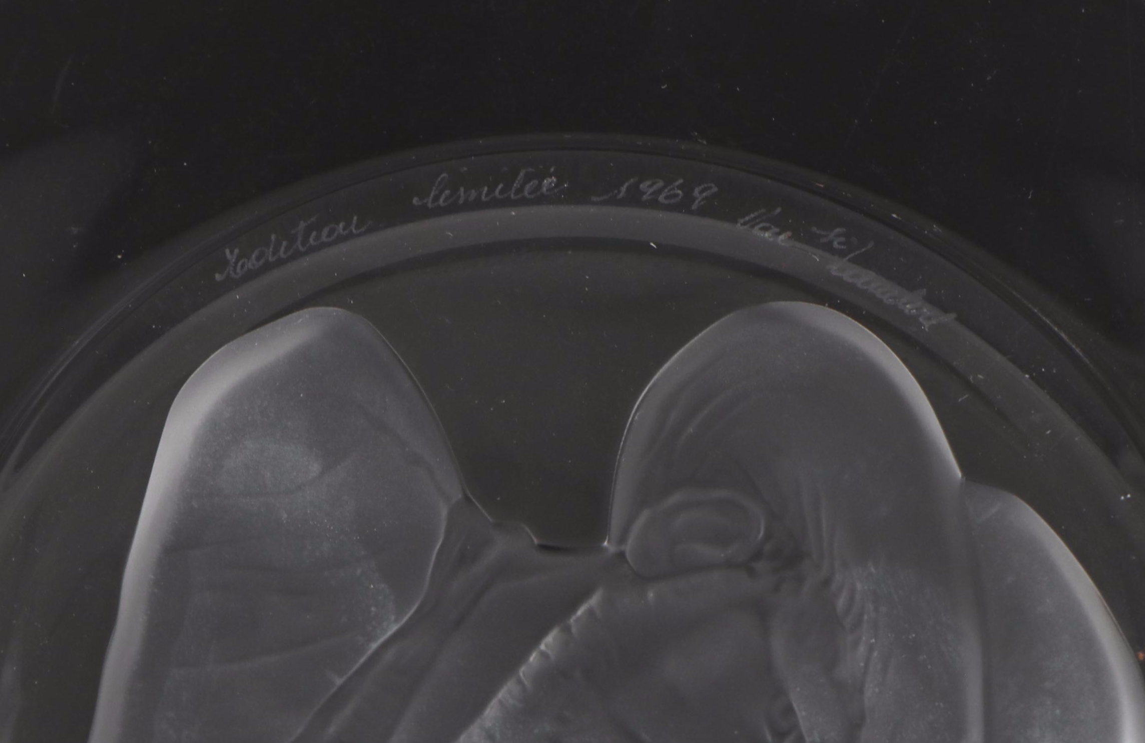 Val St. Lambert "Van Gogh" and Other Old Masters Crystal Plates