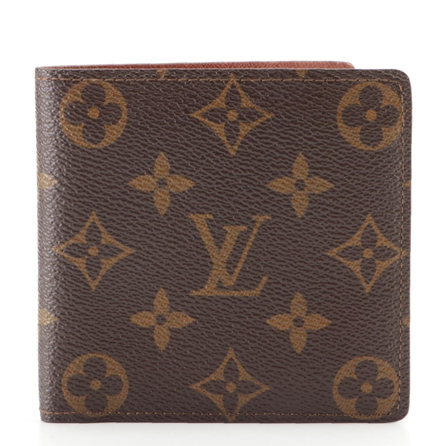 Louis Vuitton Marco Wallet in Monogram Canvas and Leather