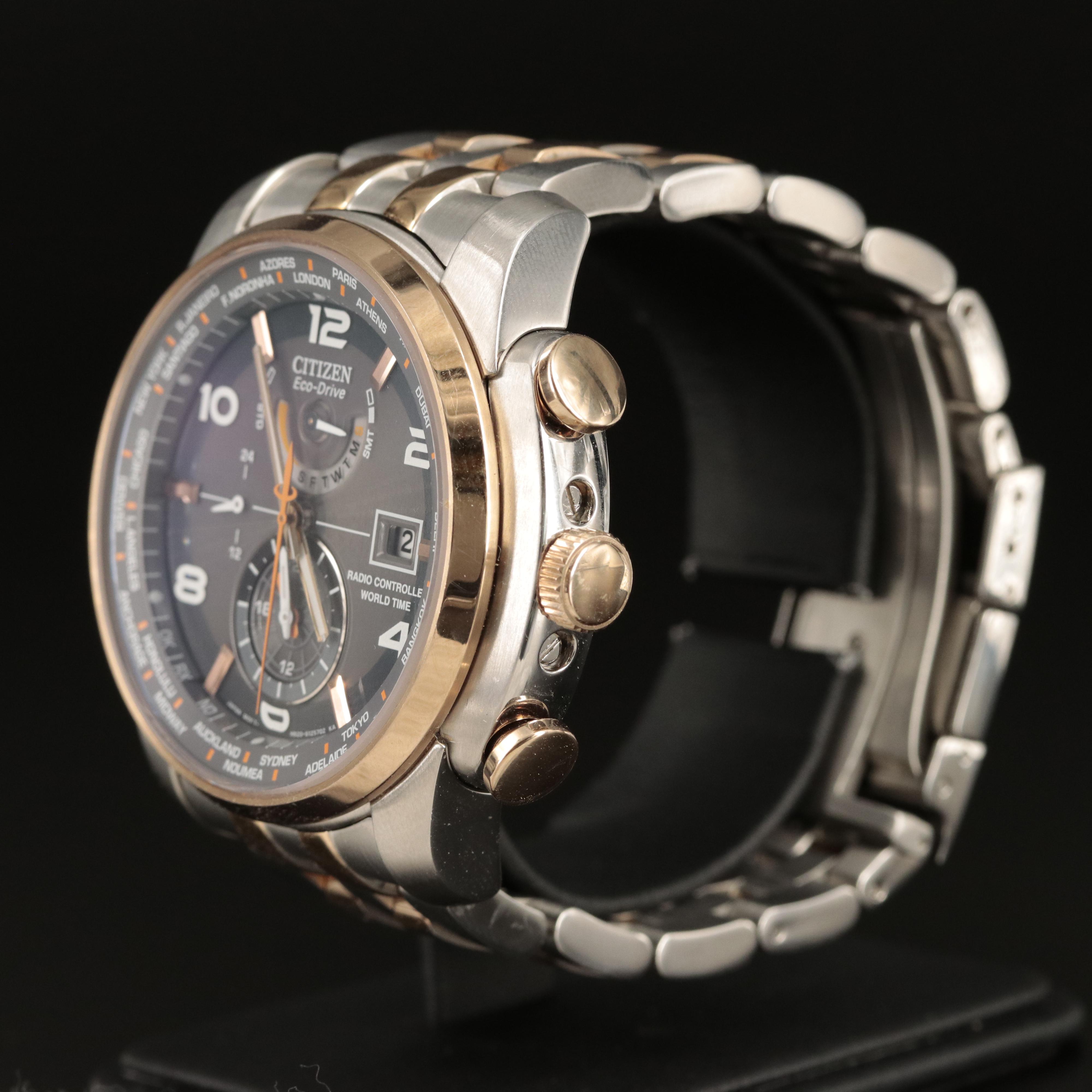 Citizen Eco Drive Radio Controlled World Time Watch