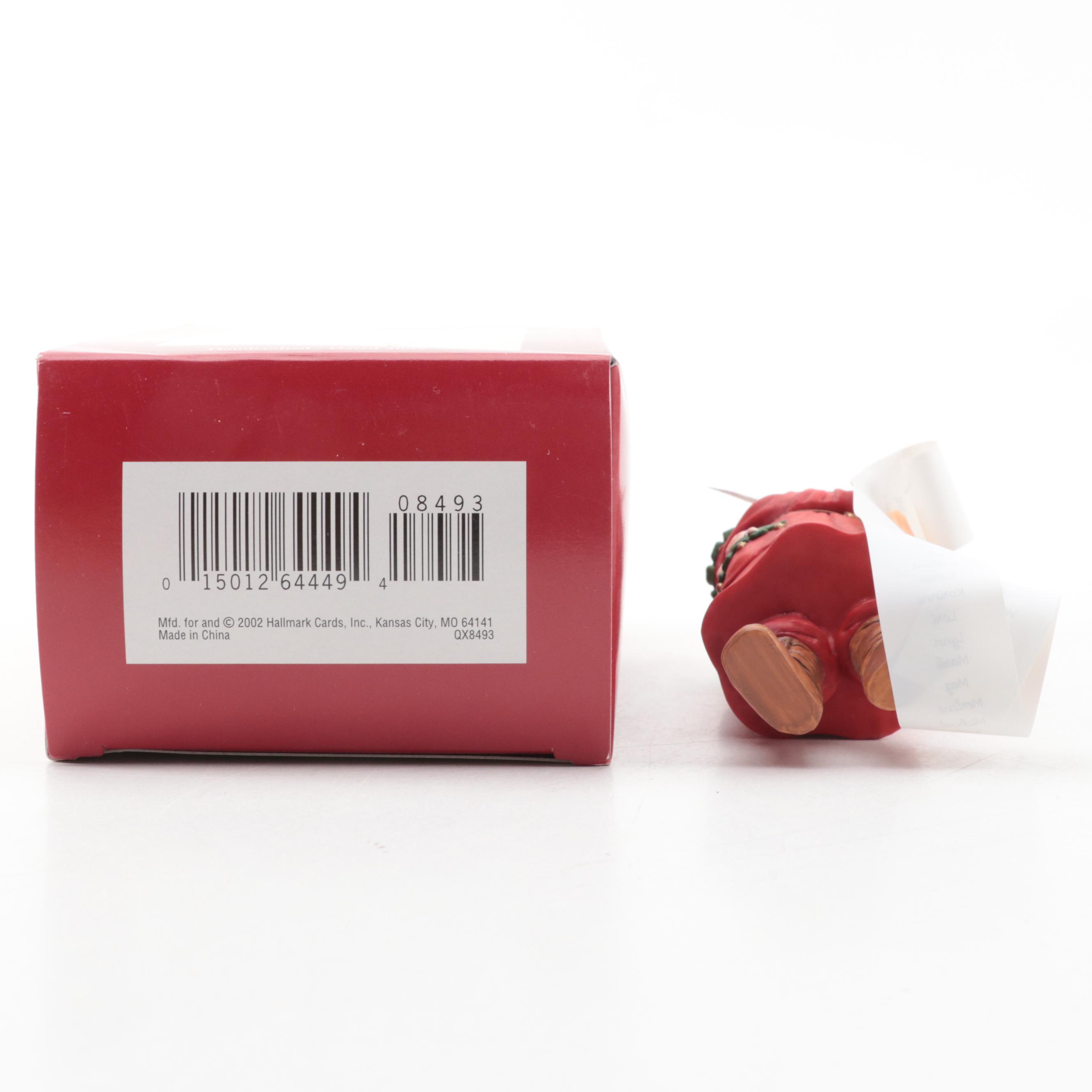 Hallmark Christmas Ornaments Featuring "Toymaker Santa" and More