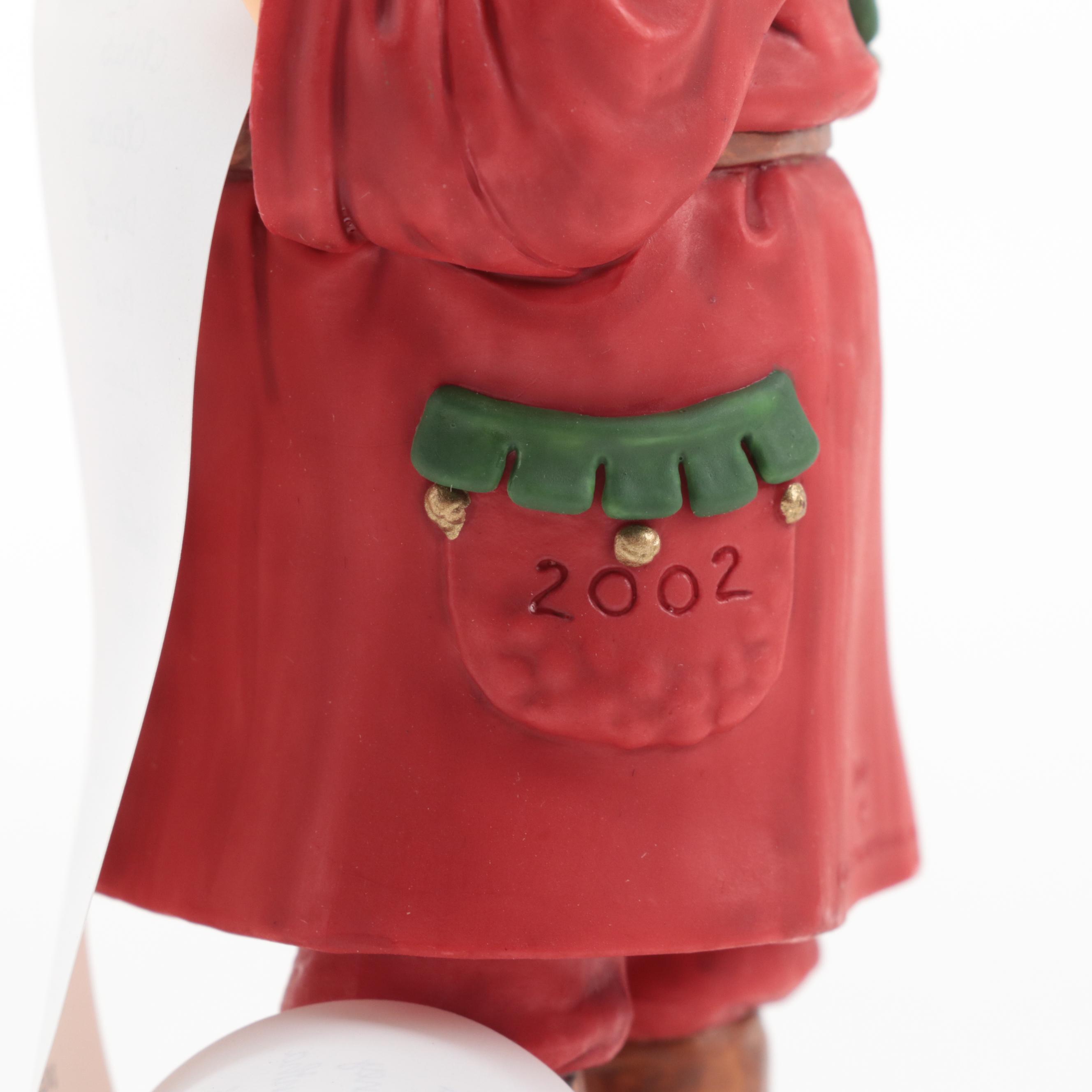 Hallmark Christmas Ornaments Featuring "Toymaker Santa" and More