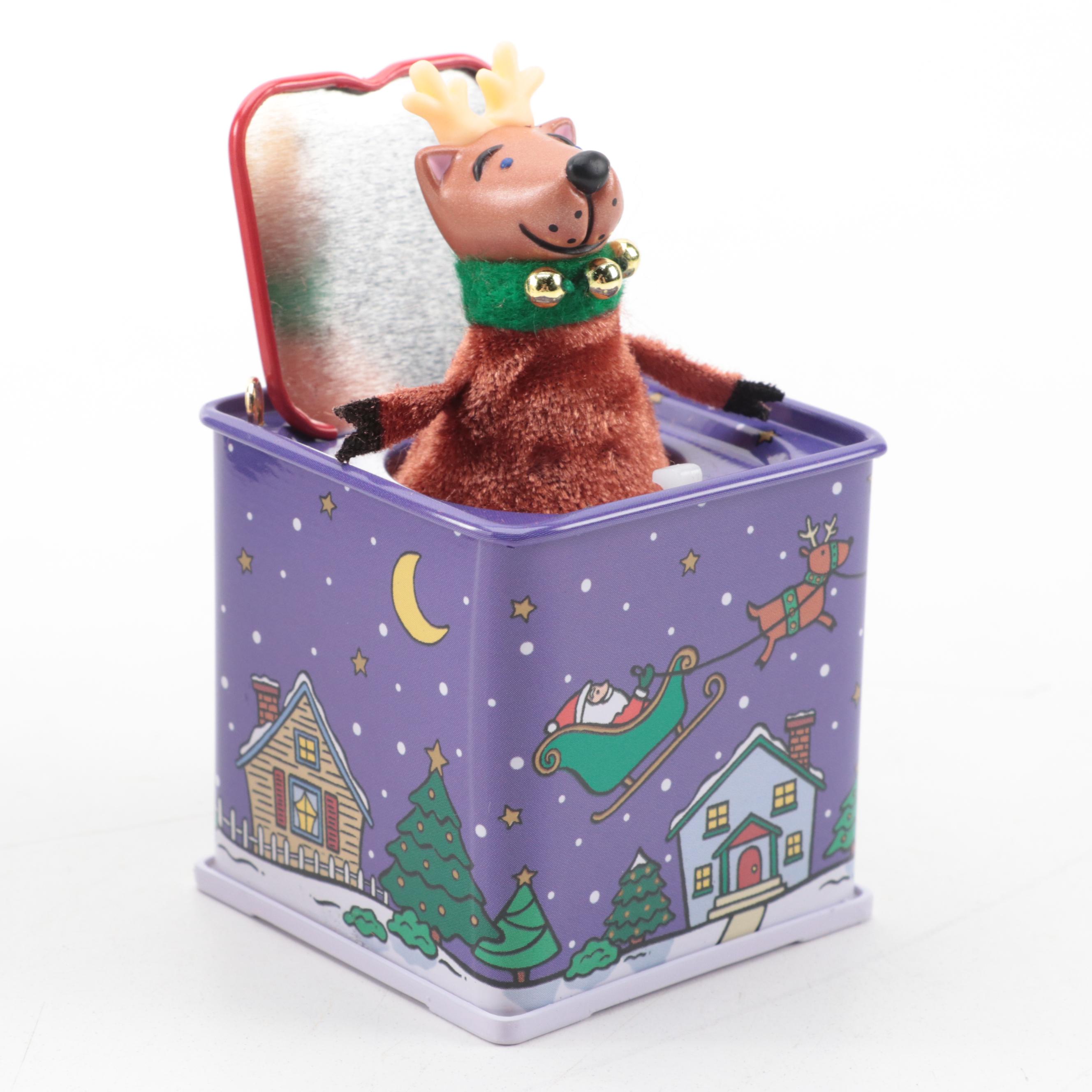 Hallmark Christmas Ornaments Featuring "Toymaker Santa" and More