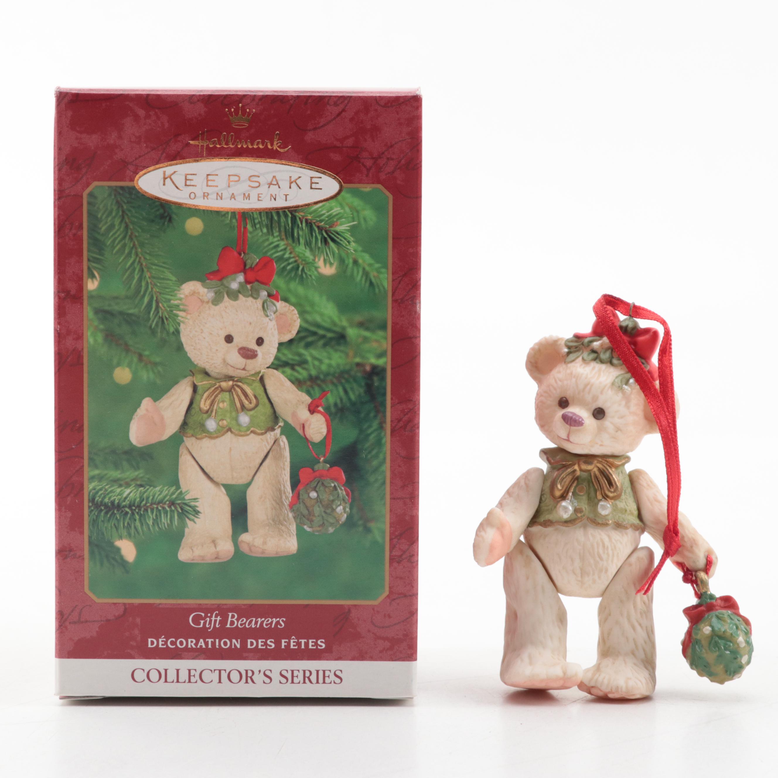 Hallmark Christmas Ornaments Featuring "Toymaker Santa" and More