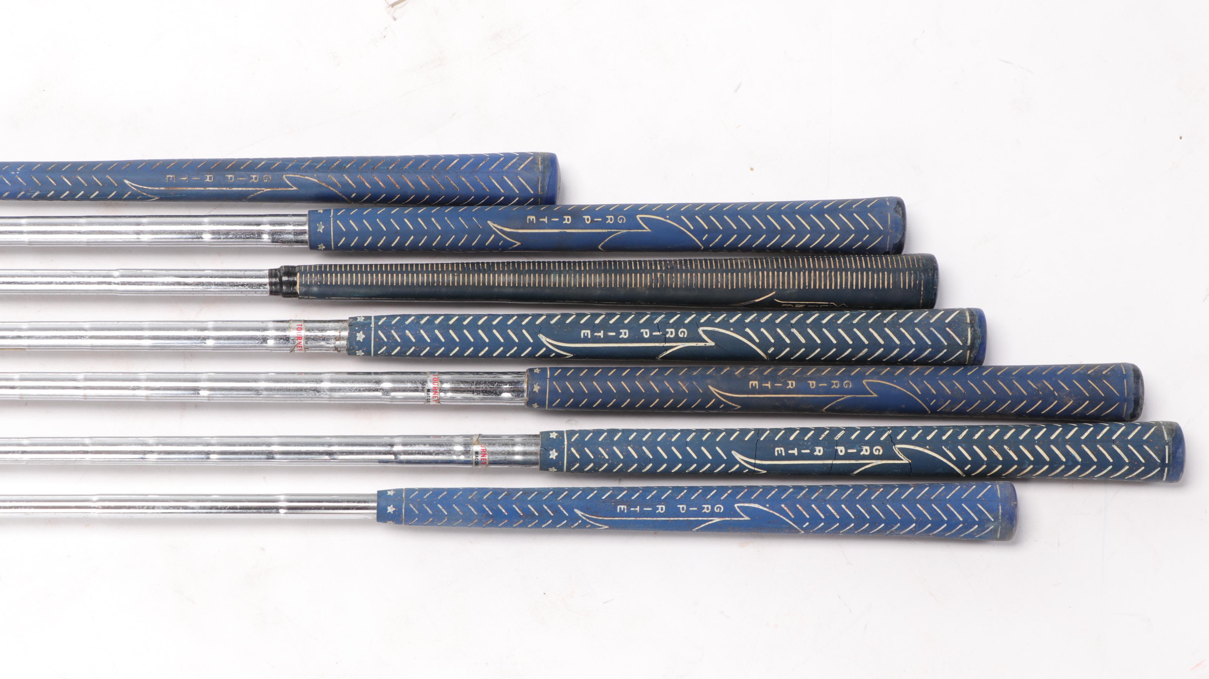 Dynatour Oversize Irons with Assorted Woods and Other Golf Clubs with Bags