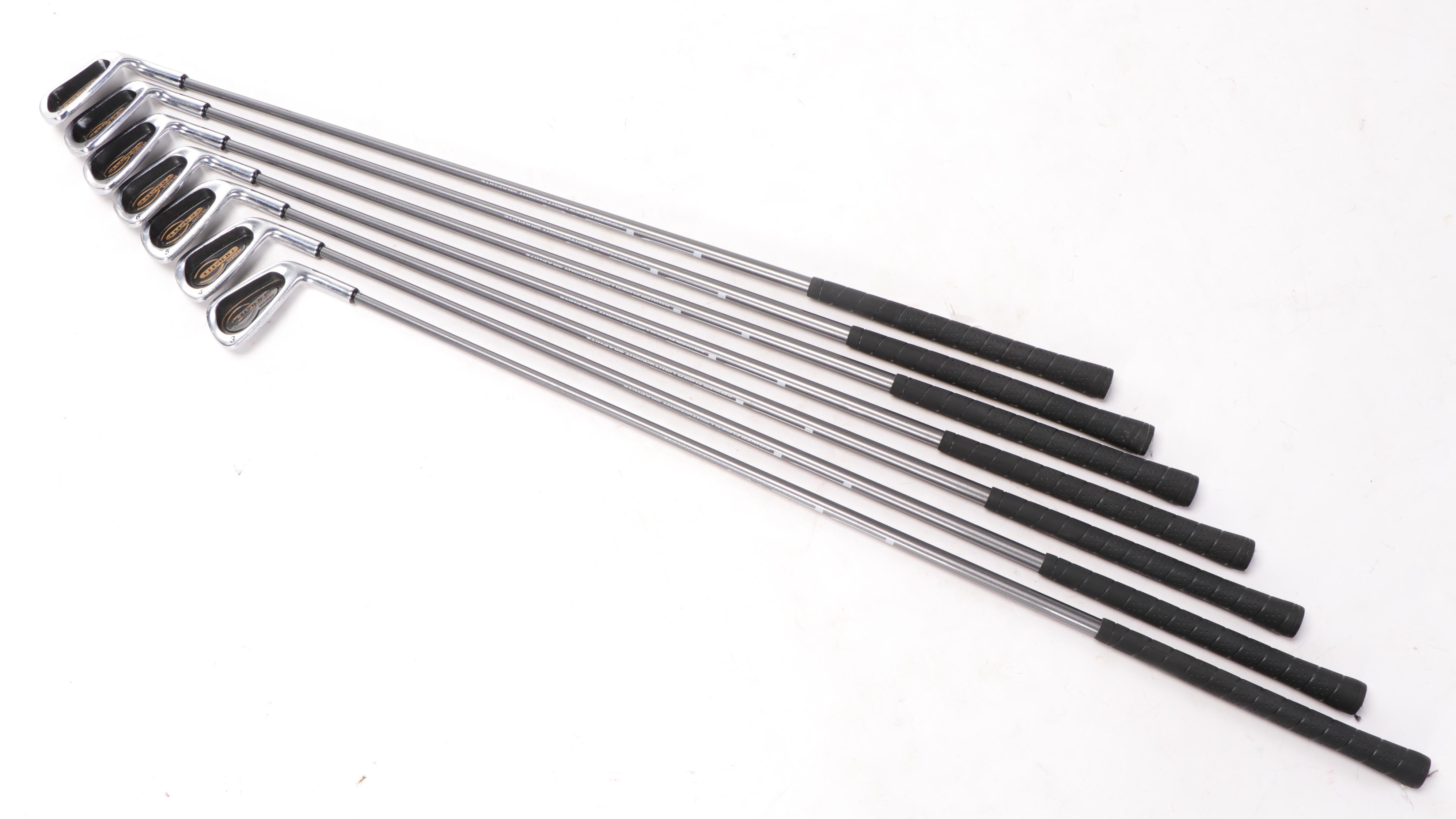 Dynatour Oversize Irons with Assorted Woods and Other Golf Clubs with Bags