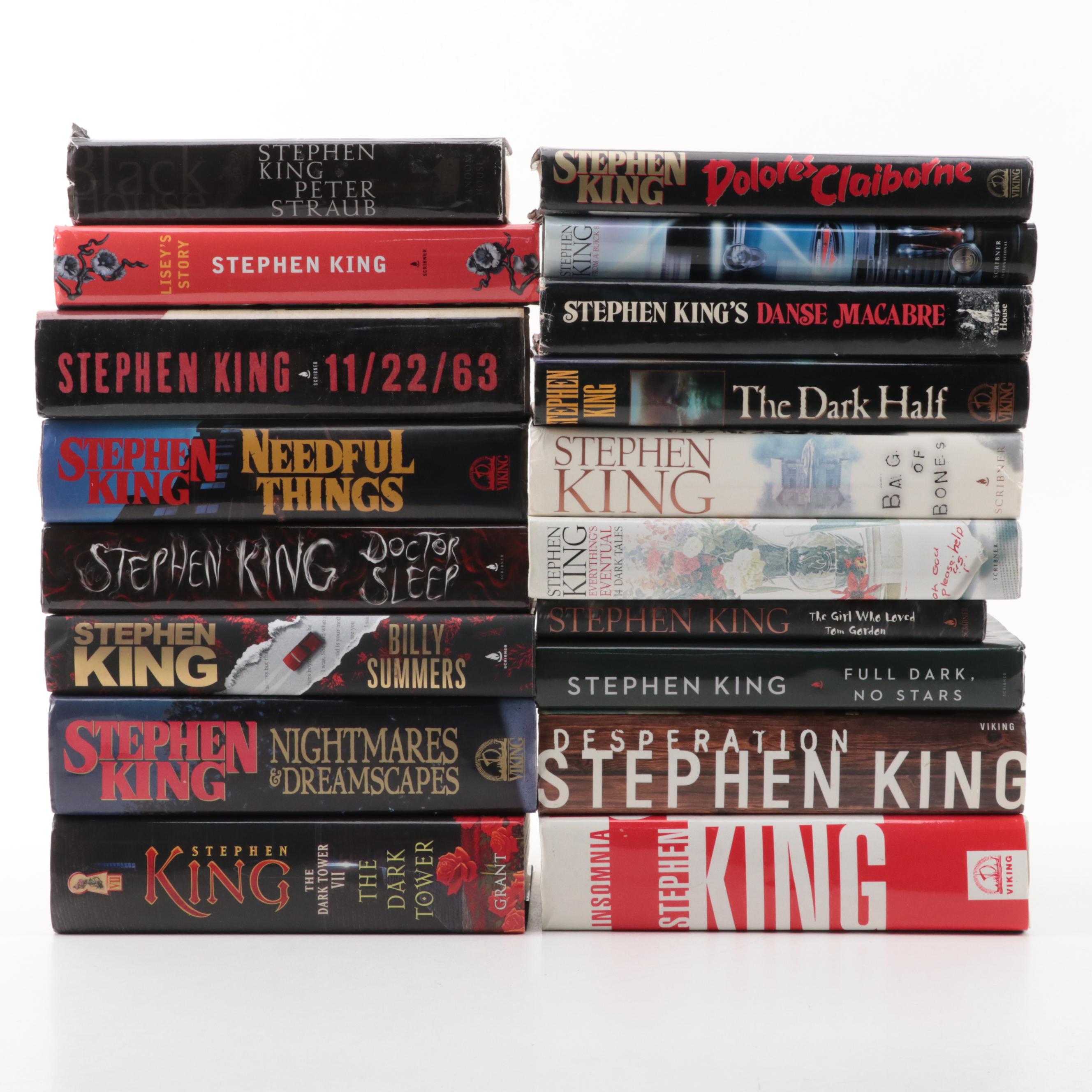 First Edition "Dolores Claiborne" and More First Edition Books by Stephen King