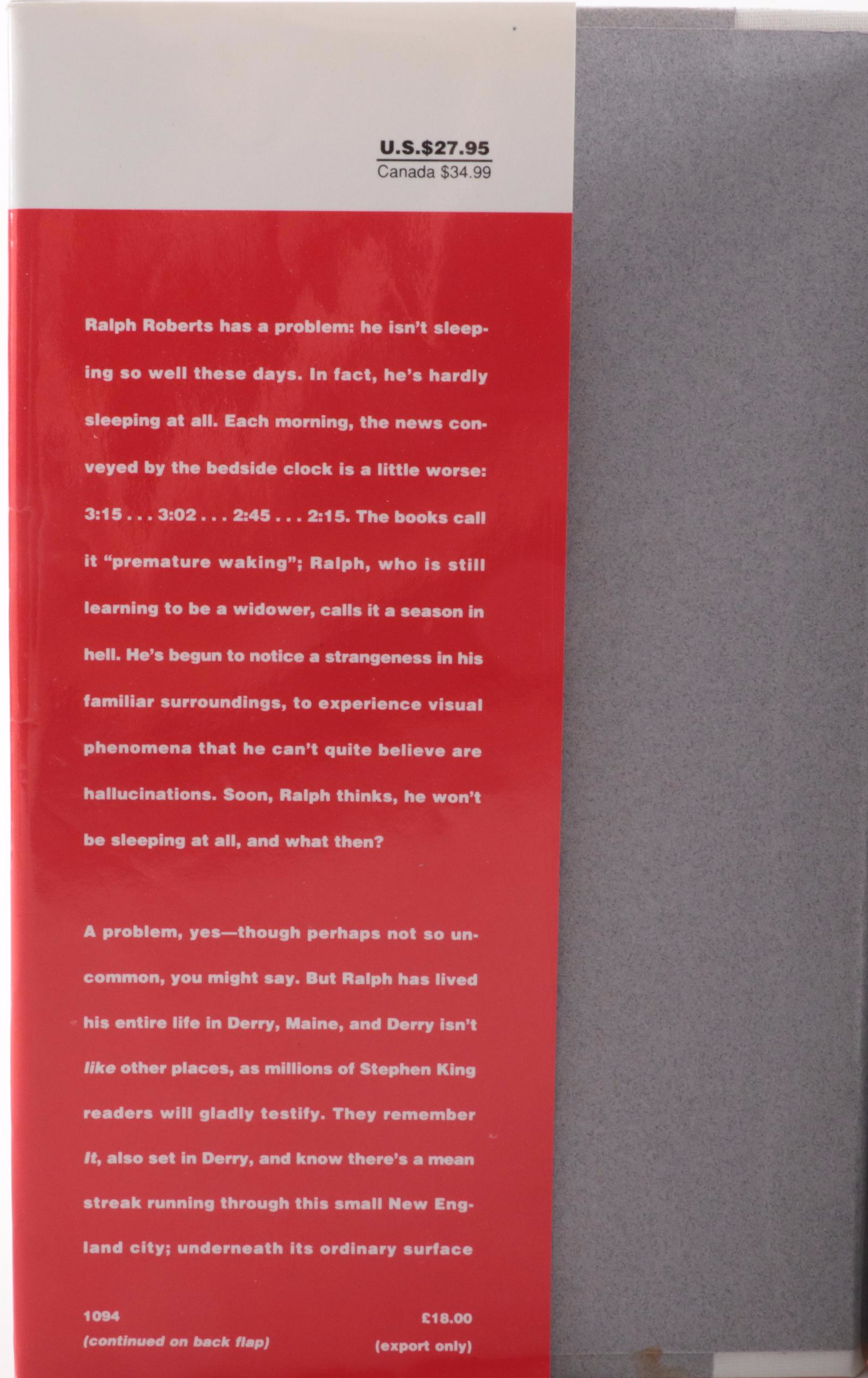 First Edition "Dolores Claiborne" and More First Edition Books by Stephen King