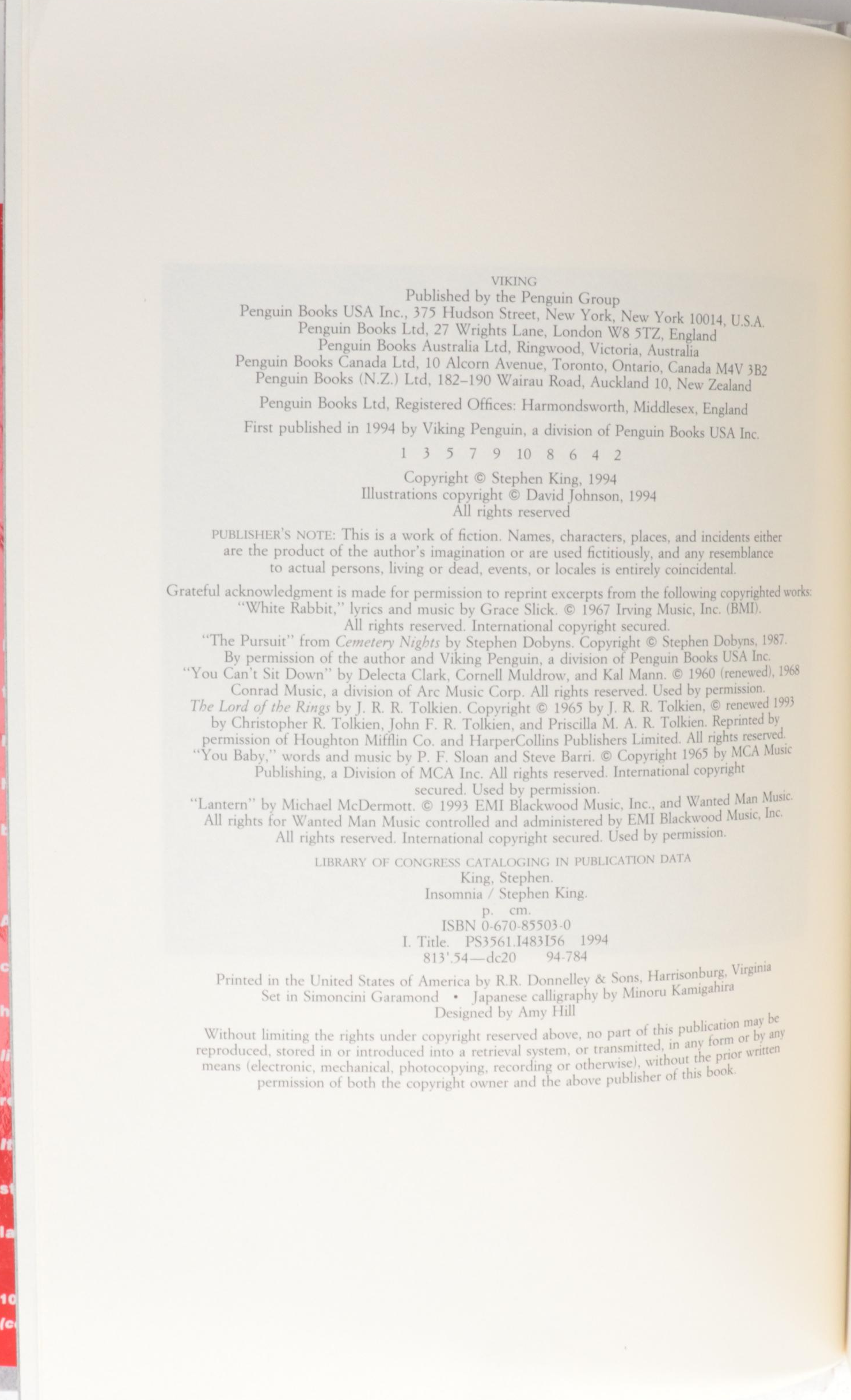 First Edition "Dolores Claiborne" and More First Edition Books by Stephen King