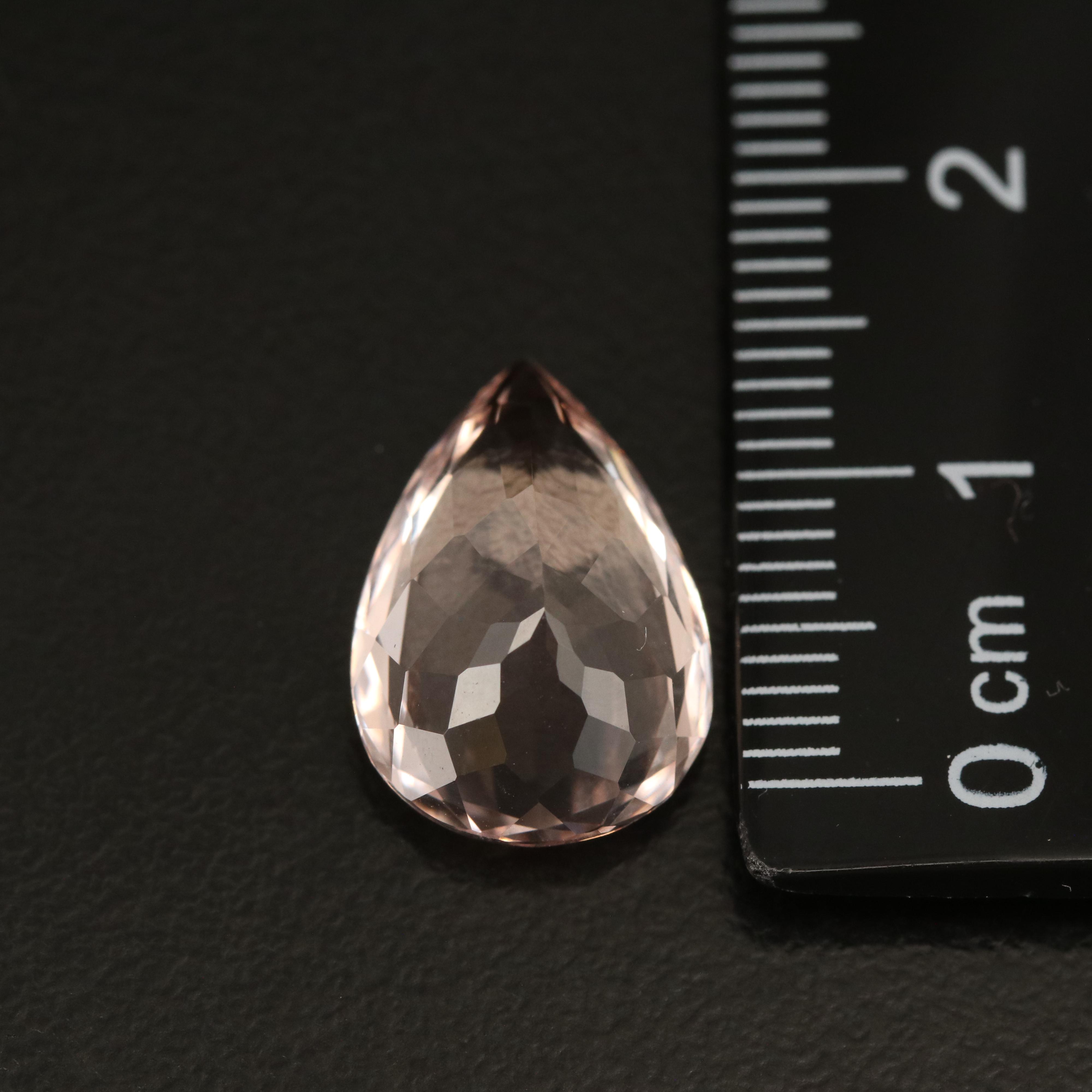 Loose 6.17 CT Morganite