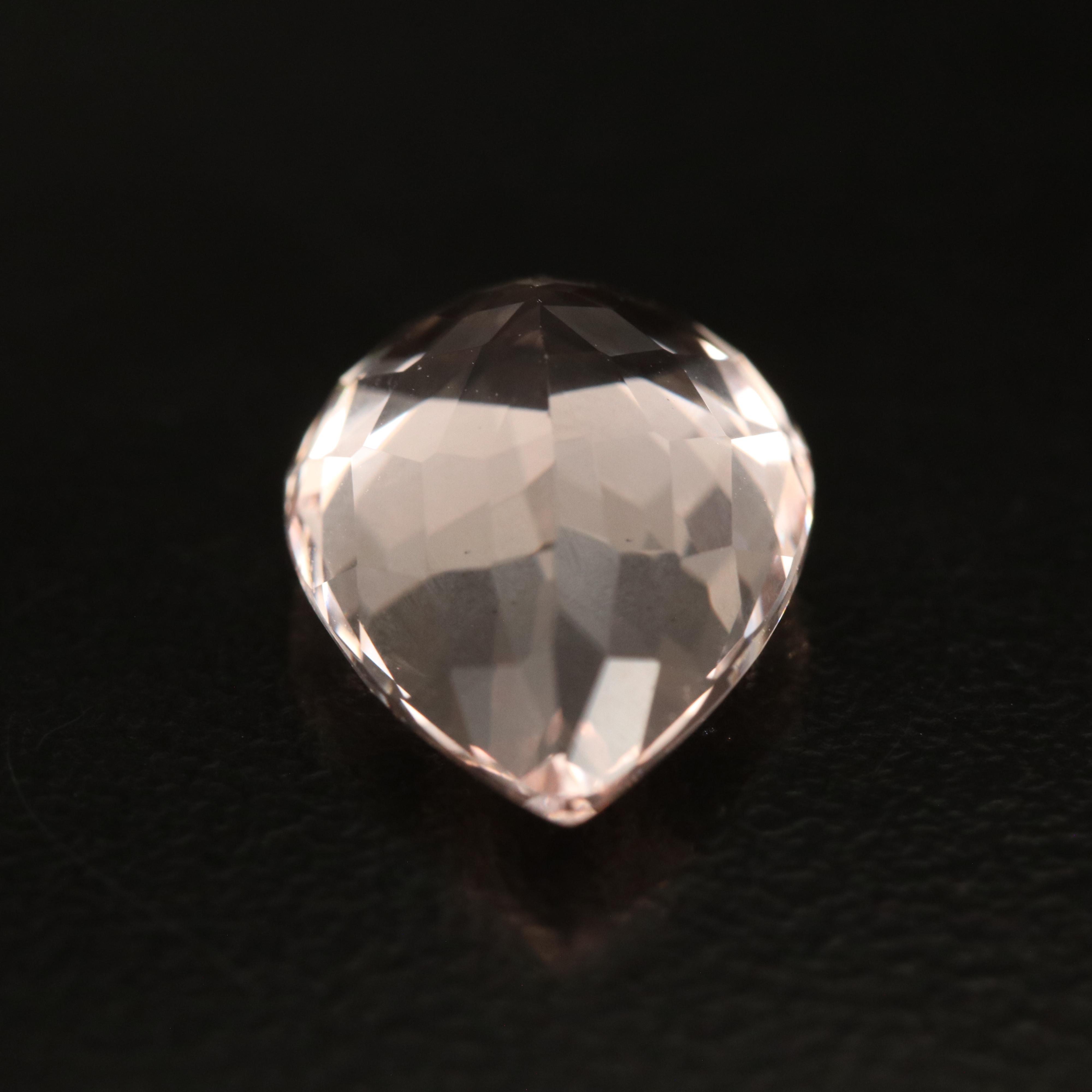 Loose 6.17 CT Morganite