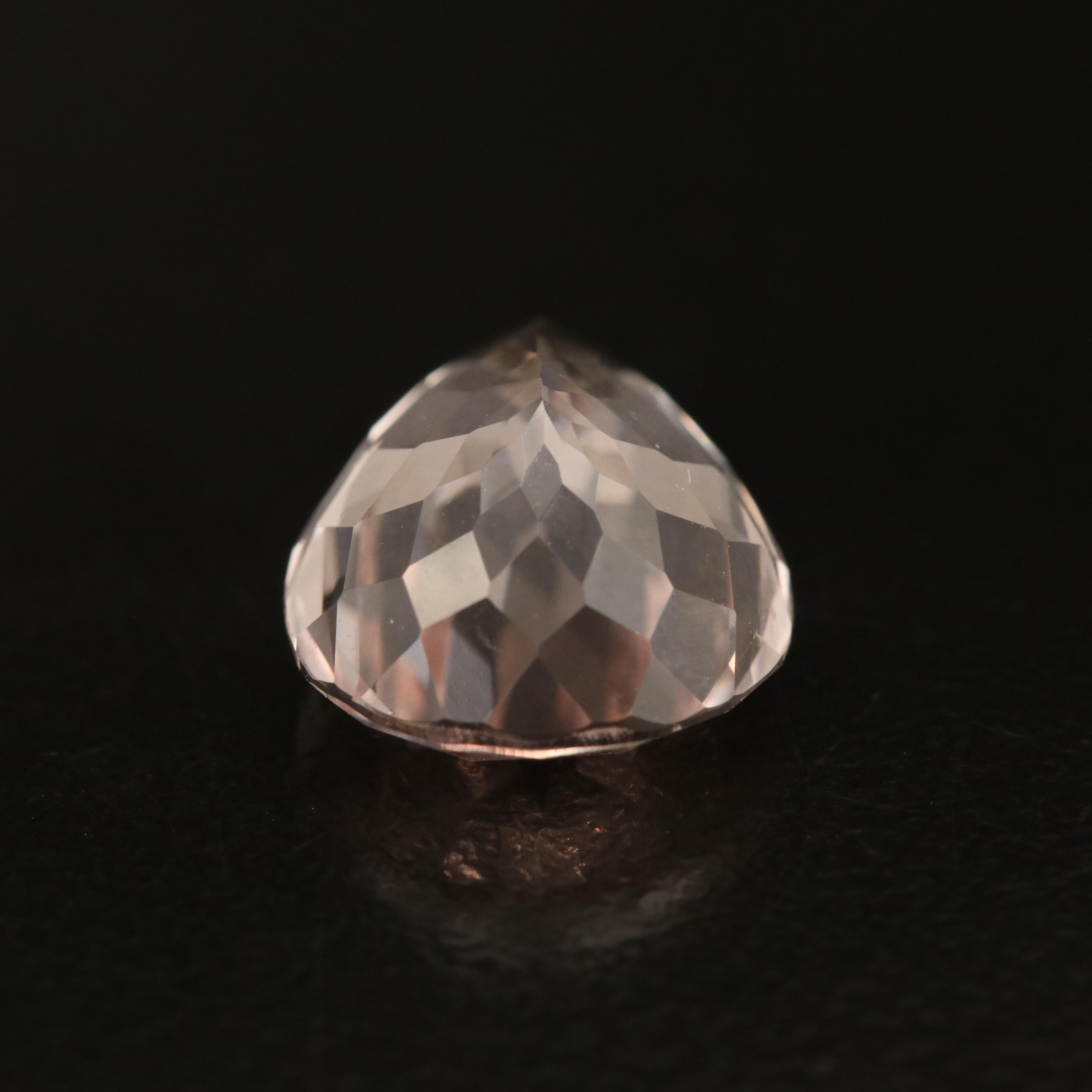 Loose 6.17 CT Morganite