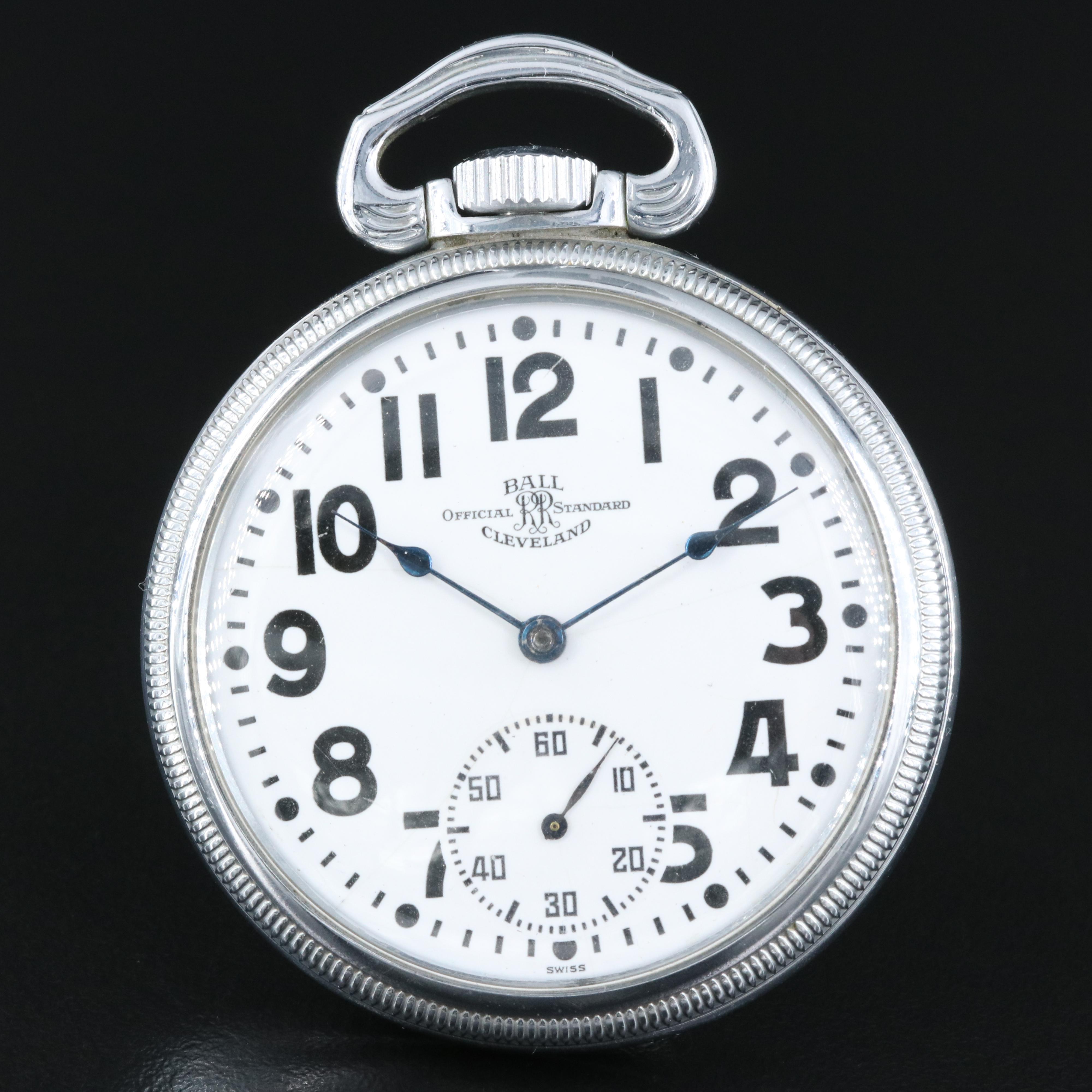 1960 Ball Railroad Grade Pocket Watch