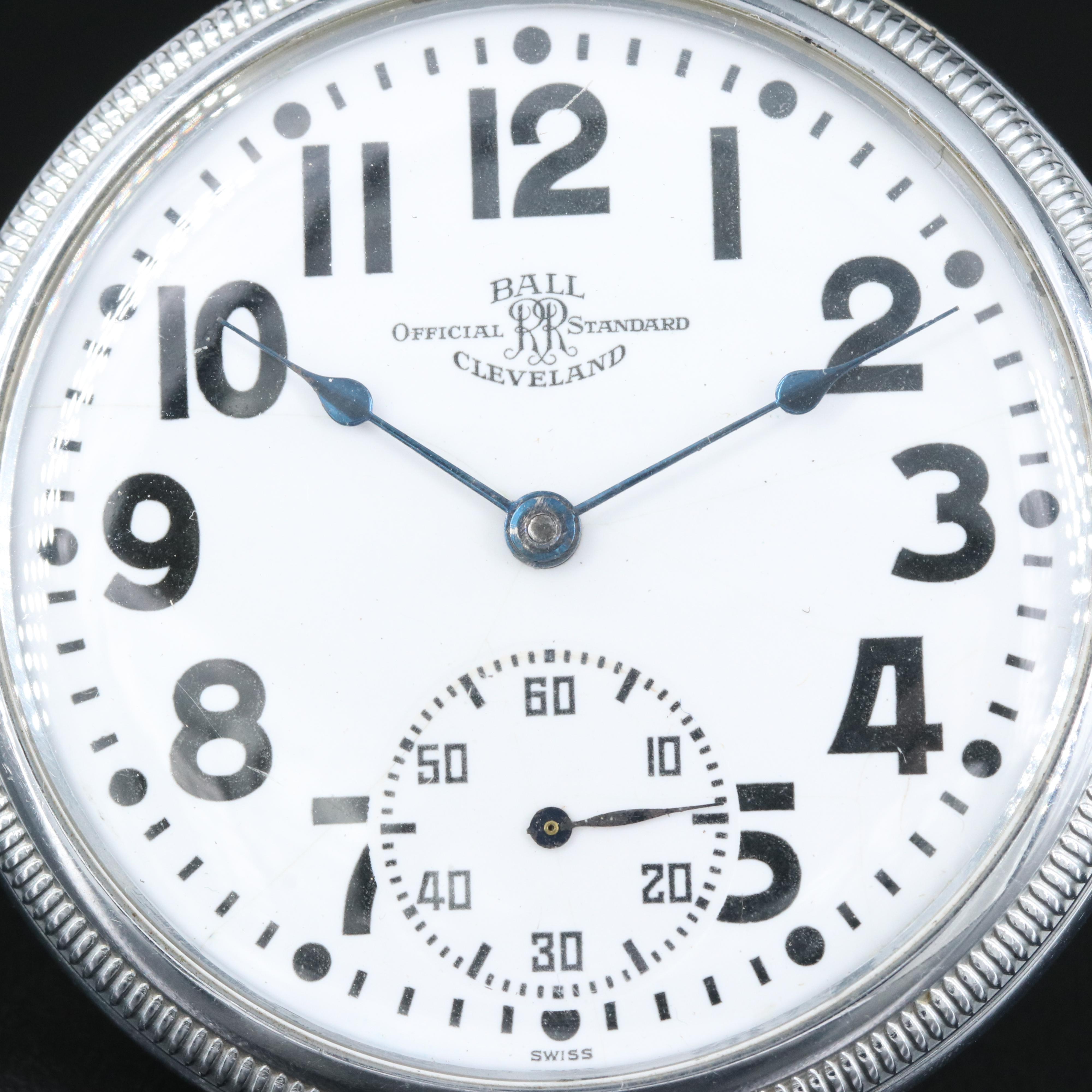 1960 Ball Railroad Grade Pocket Watch