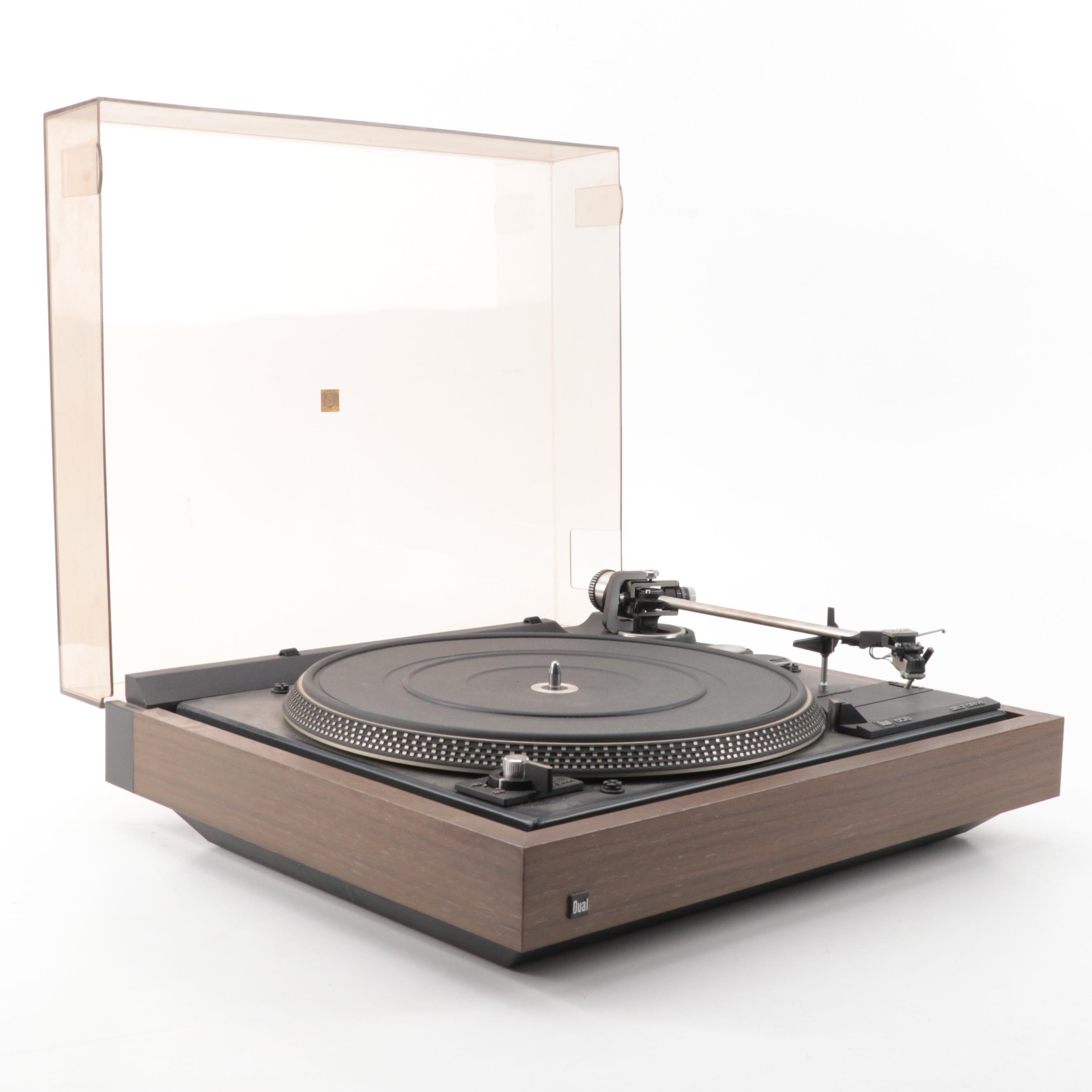 Dual CS 506 2-Speed Belt Drive Turntable Record Player, Late 20th Century