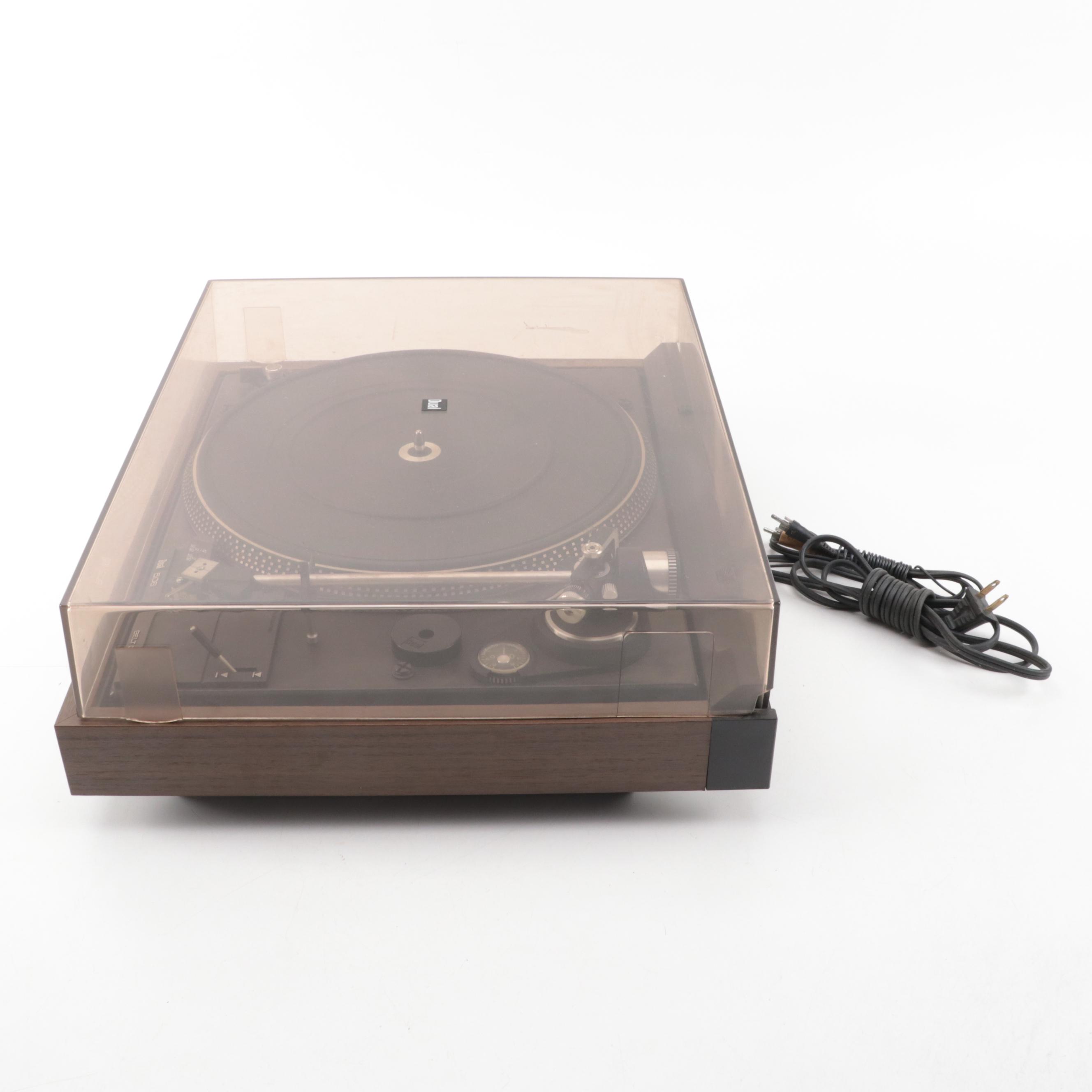 Dual CS 506 2-Speed Belt Drive Turntable Record Player, Late 20th Century