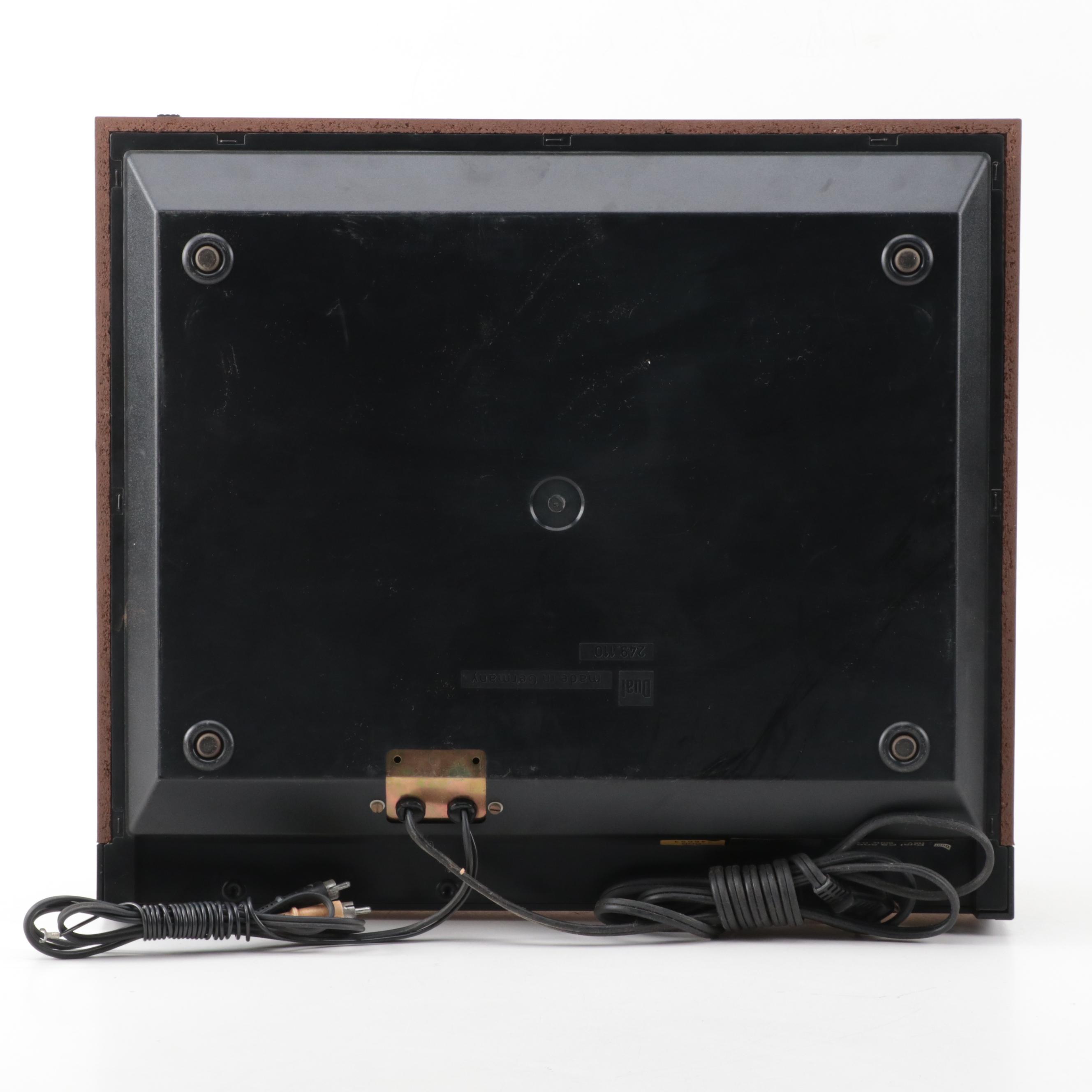 Dual CS 506 2-Speed Belt Drive Turntable Record Player, Late 20th Century