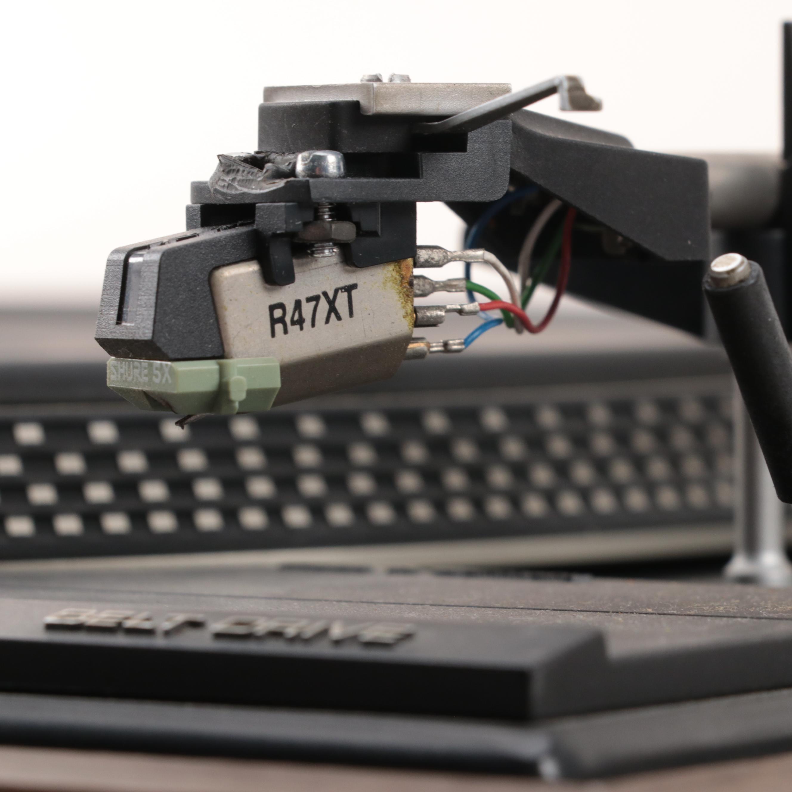 Dual CS 506 2-Speed Belt Drive Turntable Record Player, Late 20th Century