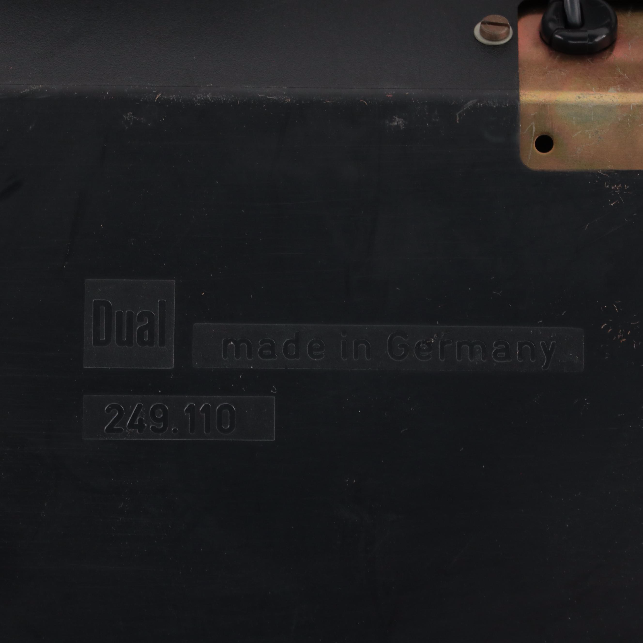 Dual CS 506 2-Speed Belt Drive Turntable Record Player, Late 20th Century