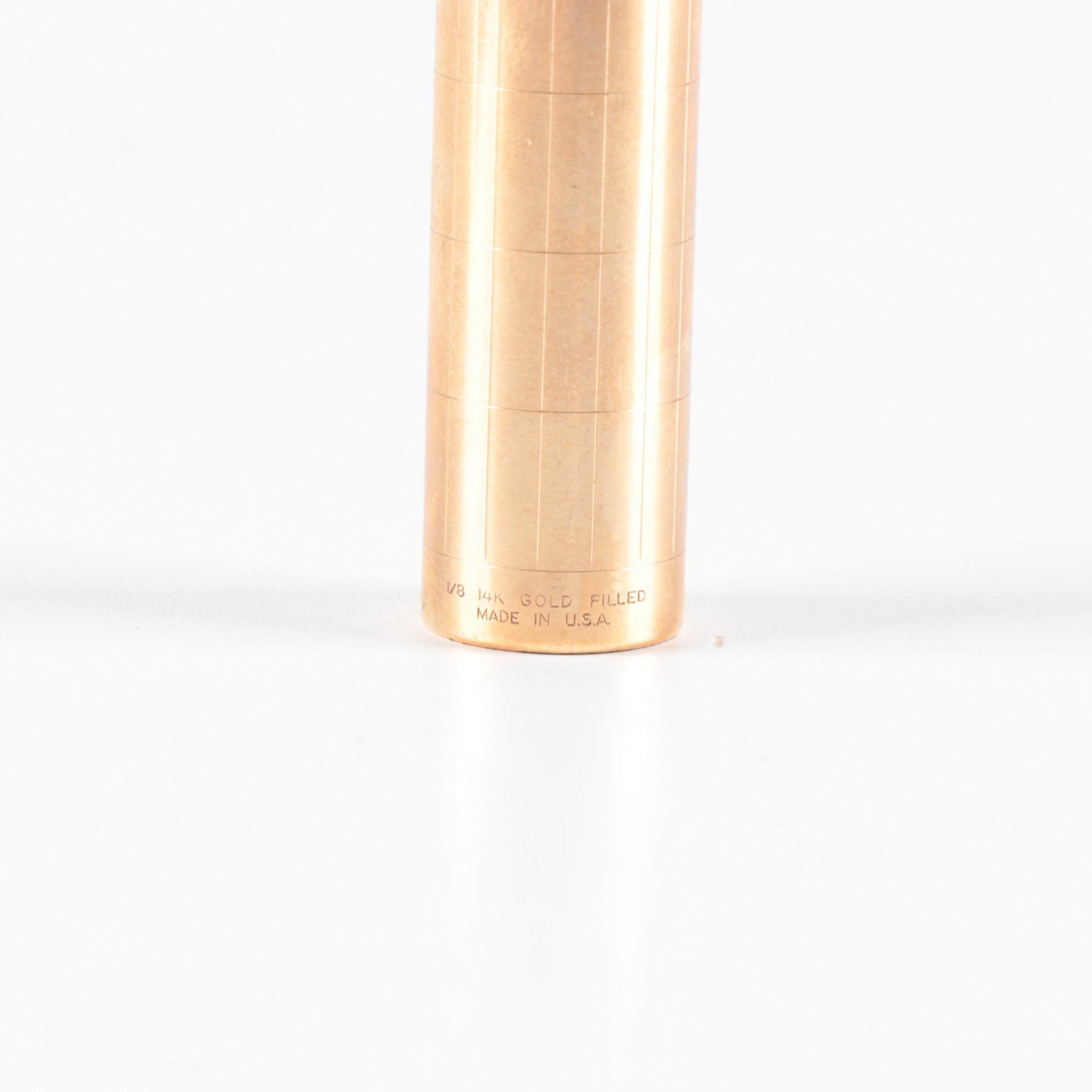 Cross Gold Filled Fountain Pens with Parker Fountain Pens and Mechanical Pencil