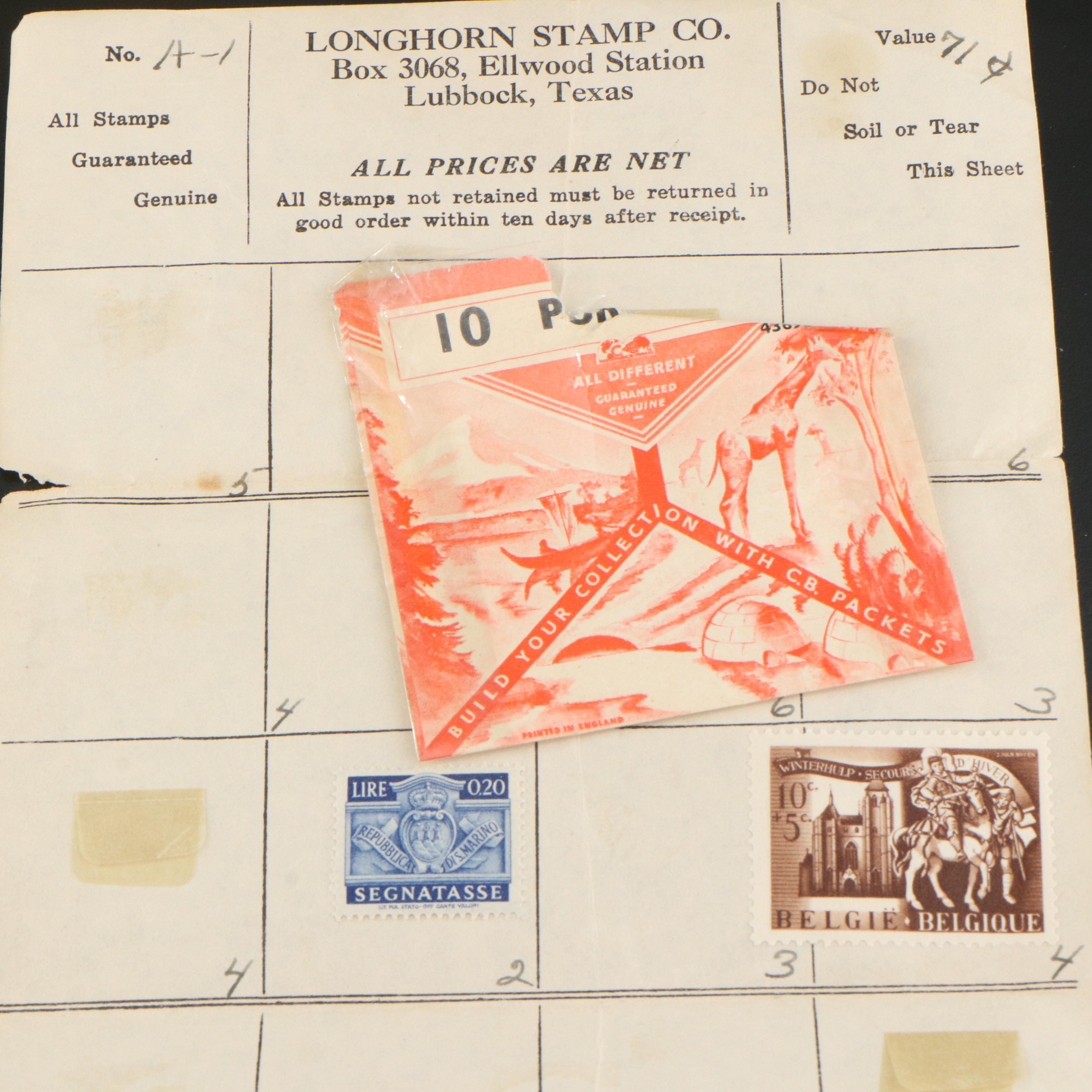 "Modern Postage Stamp Album" and More