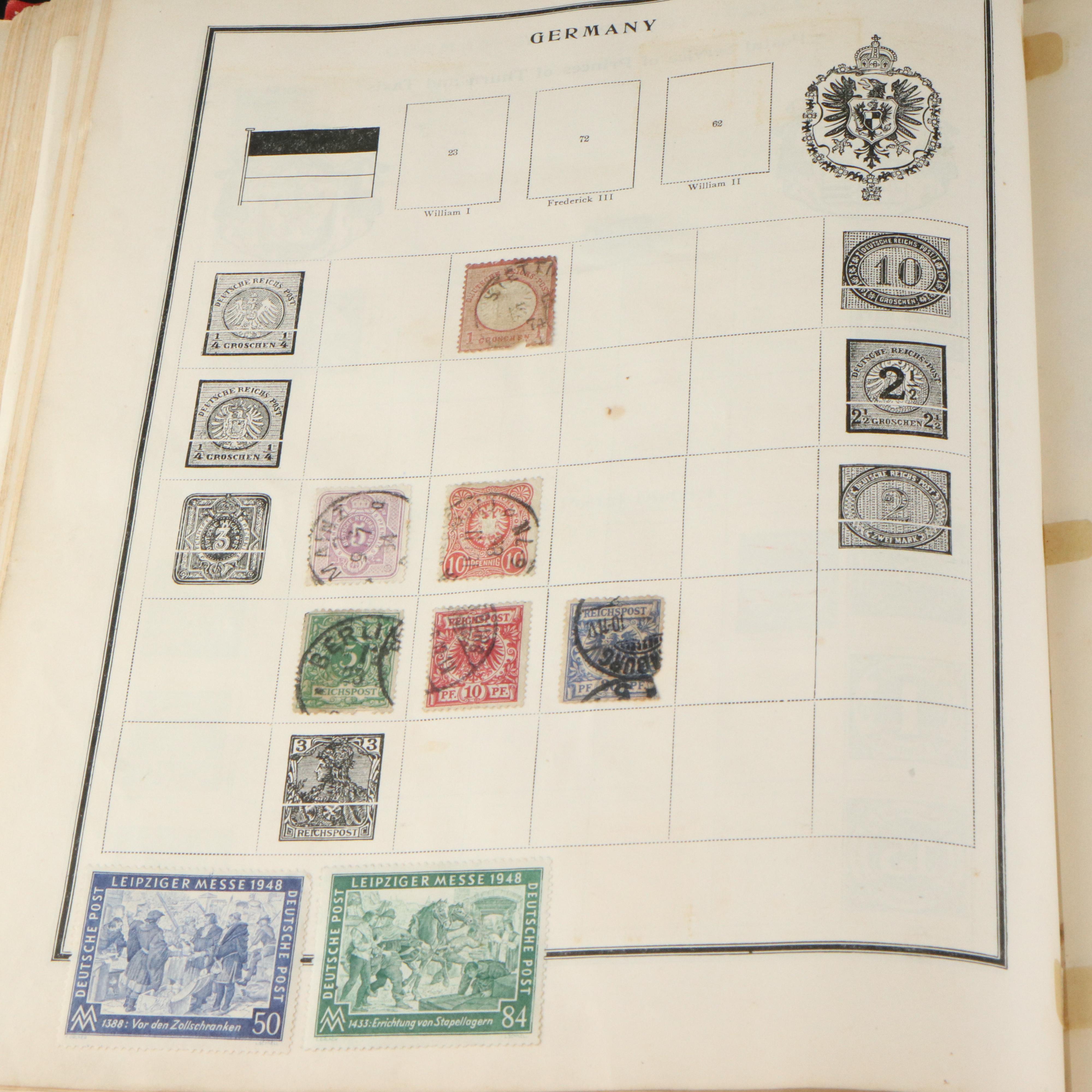 "Modern Postage Stamp Album" and More