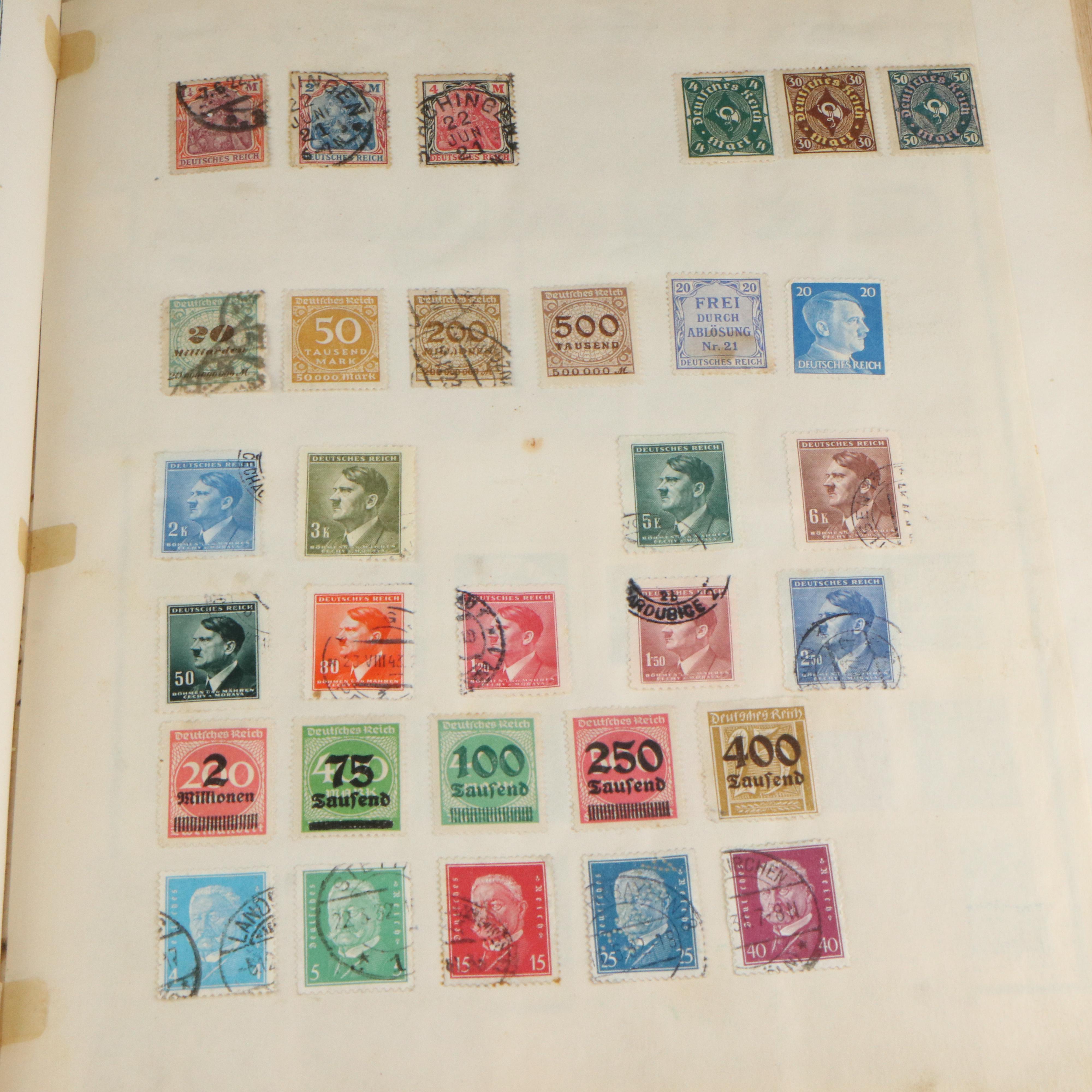 "Modern Postage Stamp Album" and More