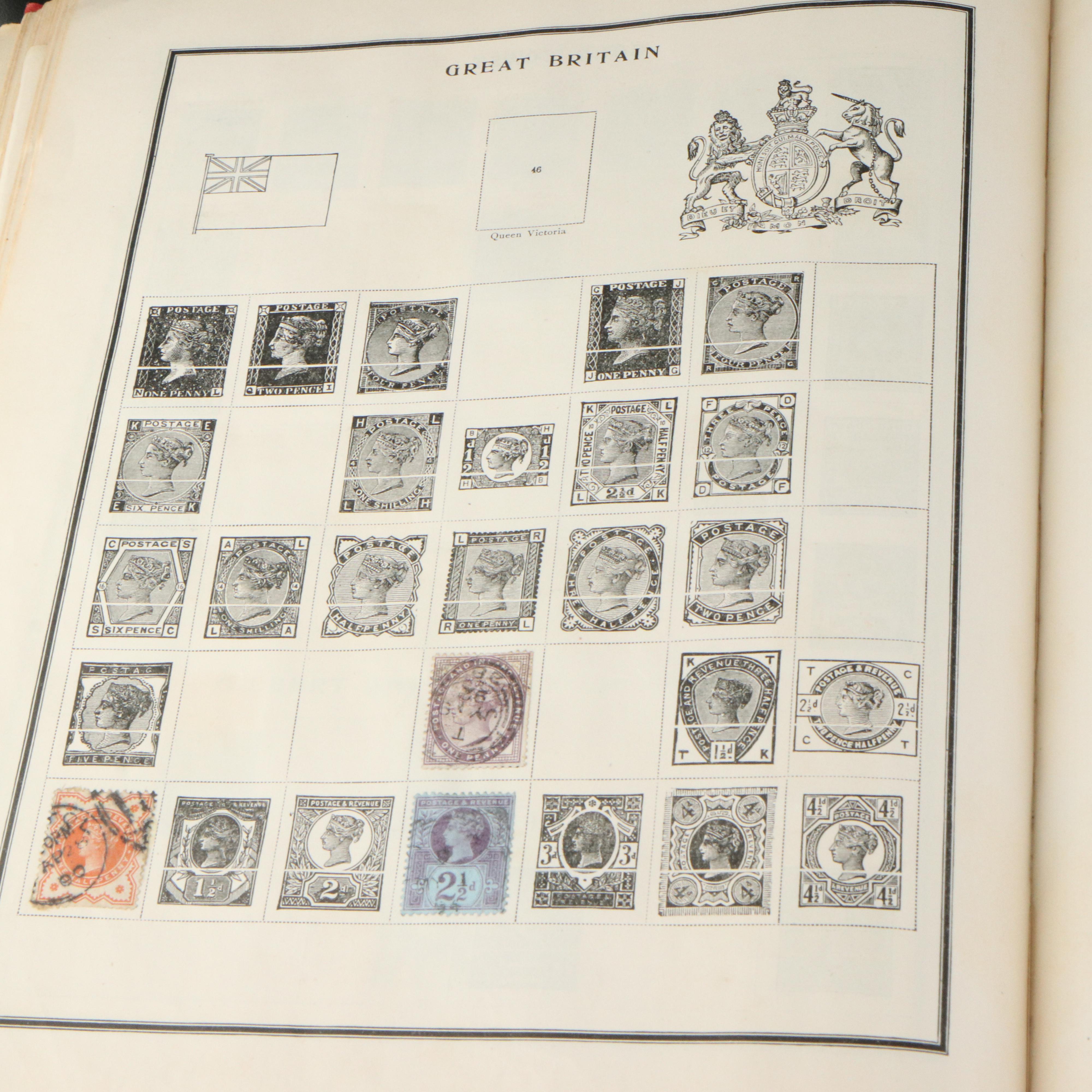 "Modern Postage Stamp Album" and More