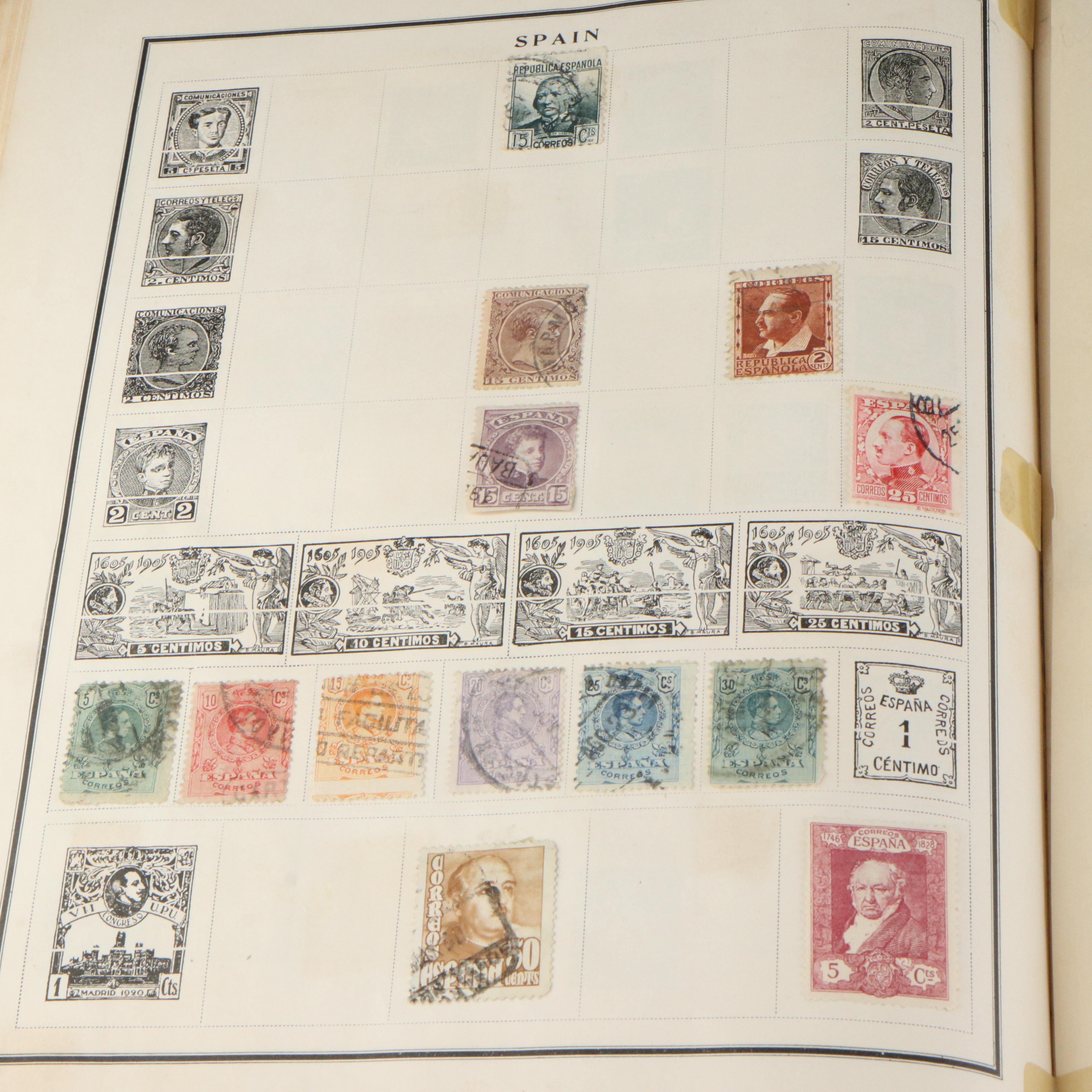 "Modern Postage Stamp Album" and More
