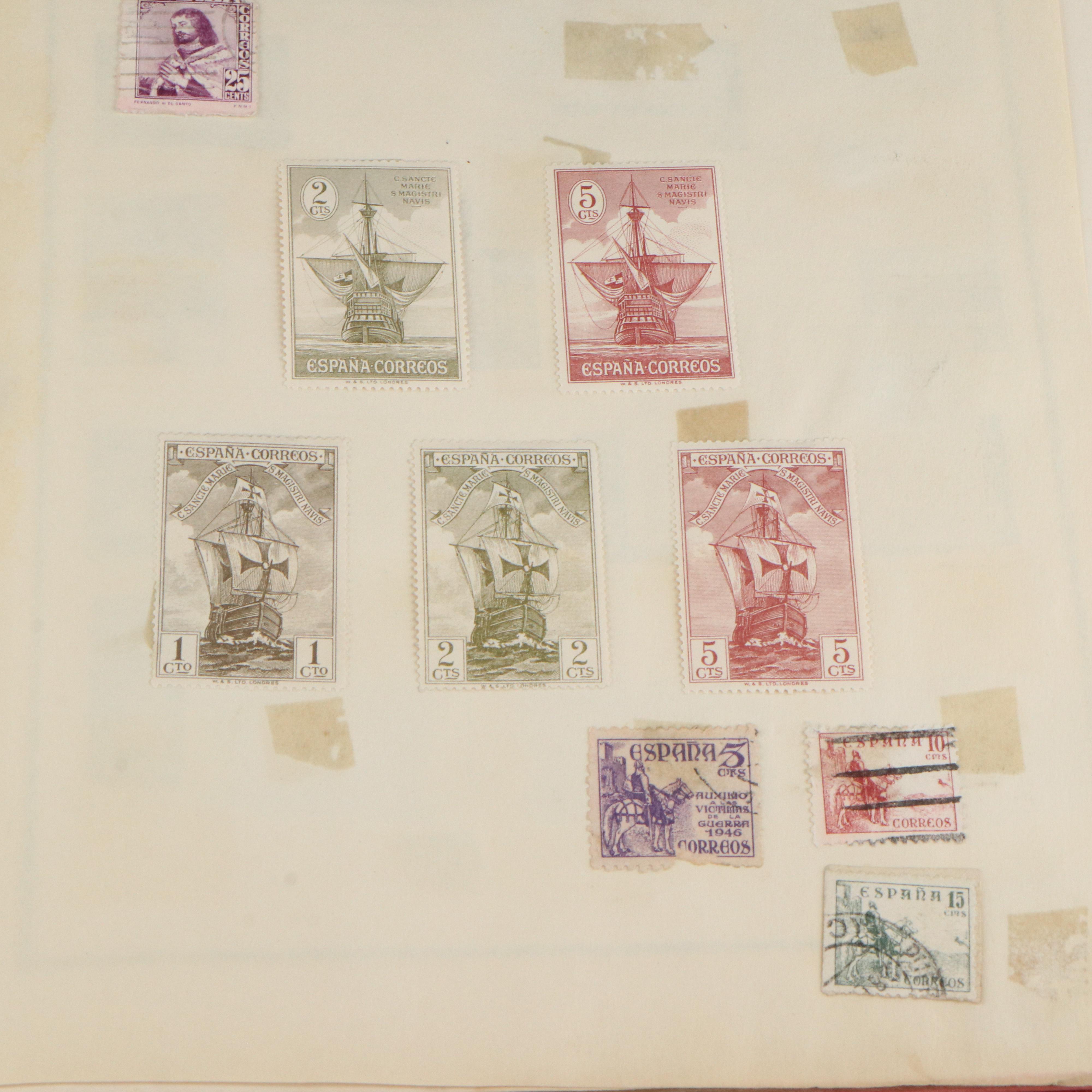 "Modern Postage Stamp Album" and More
