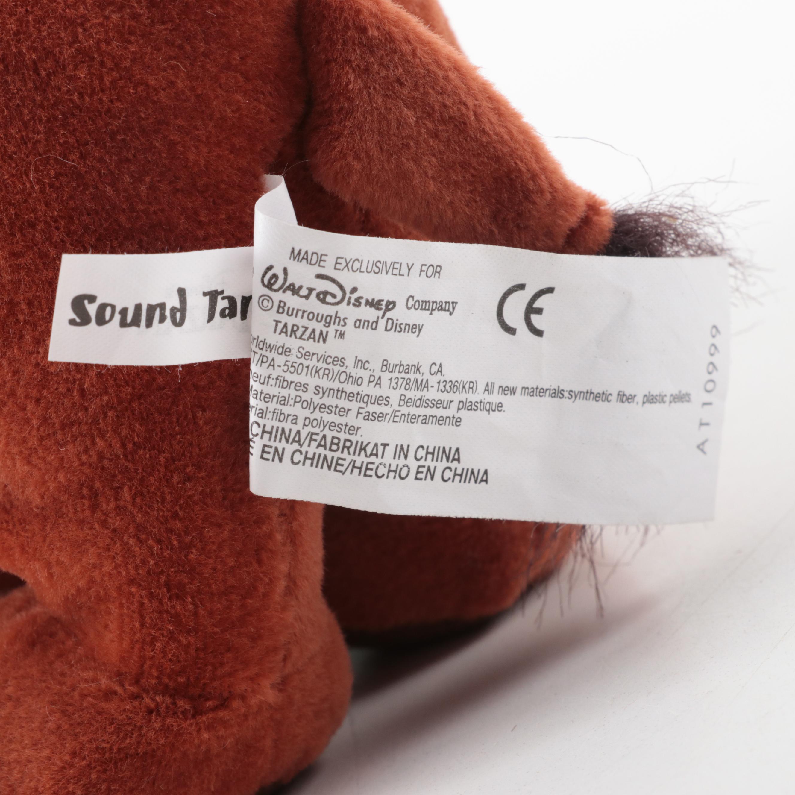 Disney Store Character Stuffed Toys Including Holiday Themed and Others