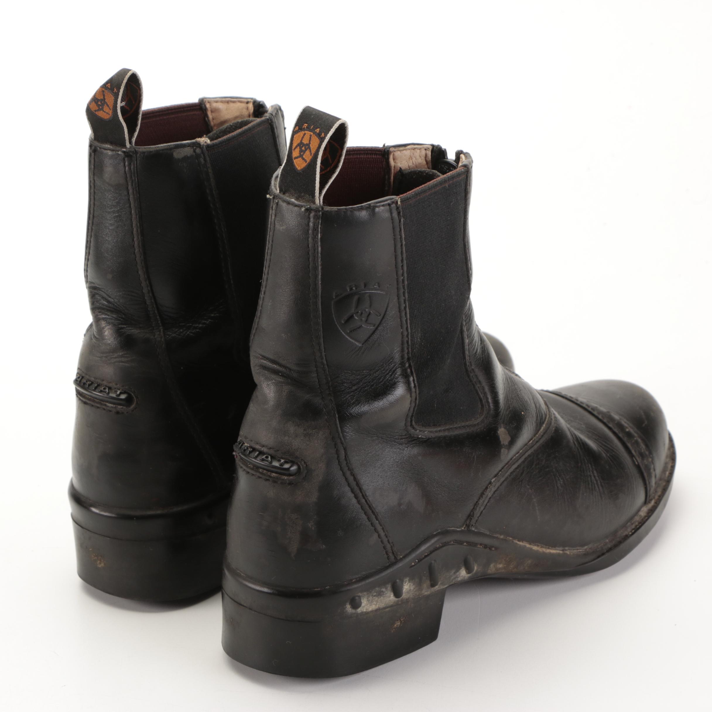 Ariat Devon Pro VX Paddock Boots with Equestrian Riding Crop and More