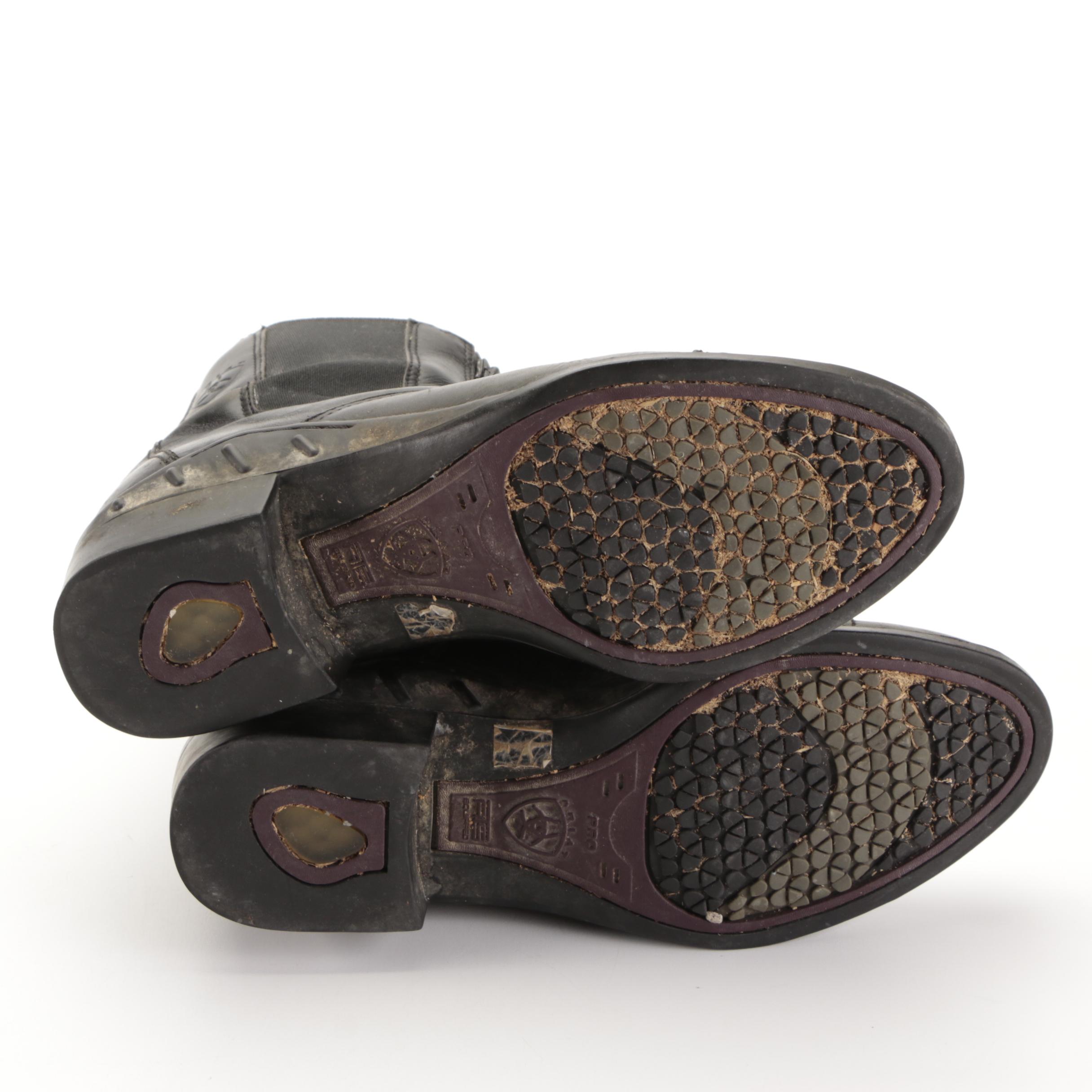 Ariat Devon Pro VX Paddock Boots with Equestrian Riding Crop and More