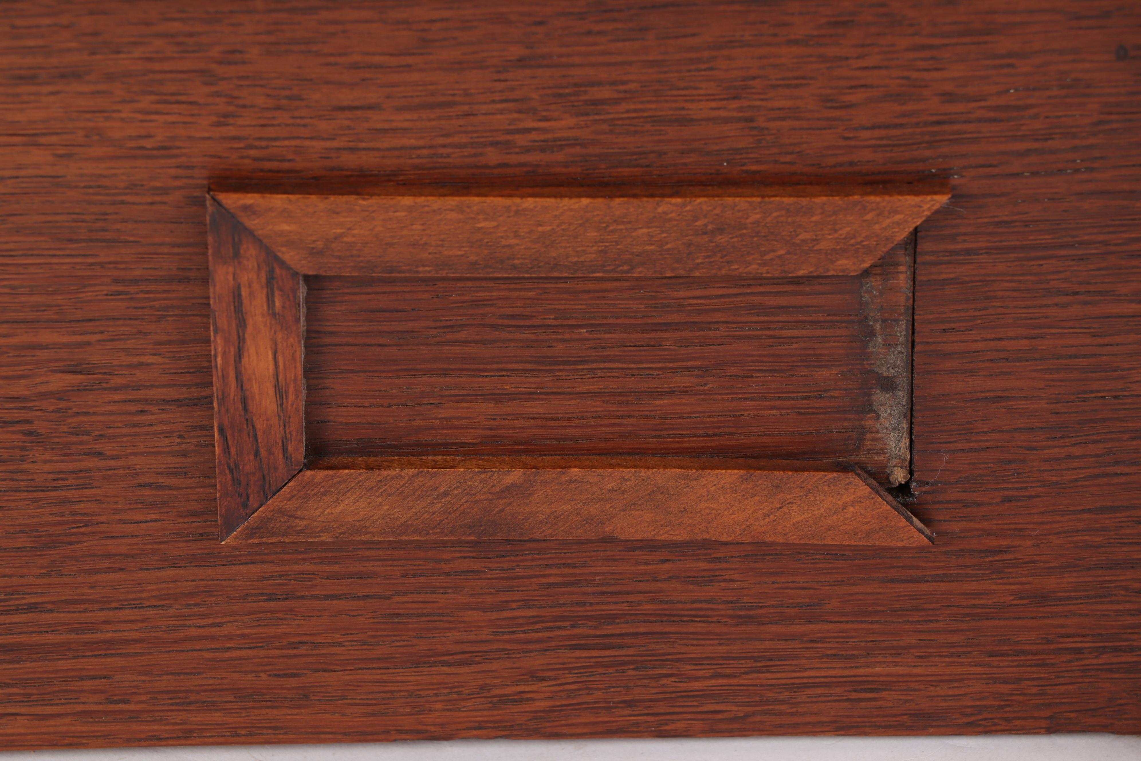 Junghans Art Deco Style Oak Wall Clock, Early to Mid-20th Century