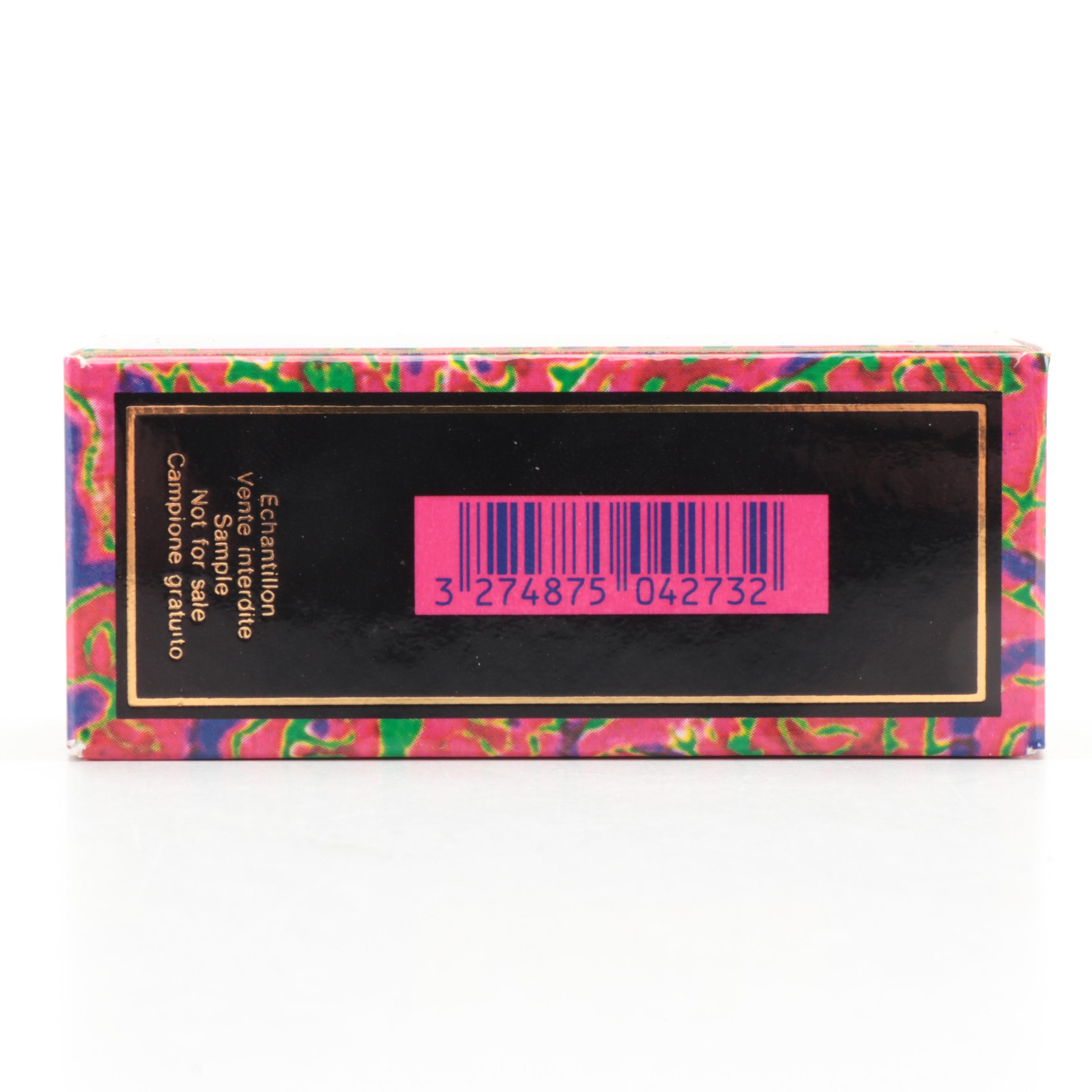 Givenchy Ysatis Perfumed Exfoliating Gel, Soap and Eau de Toilette Sample Bottle