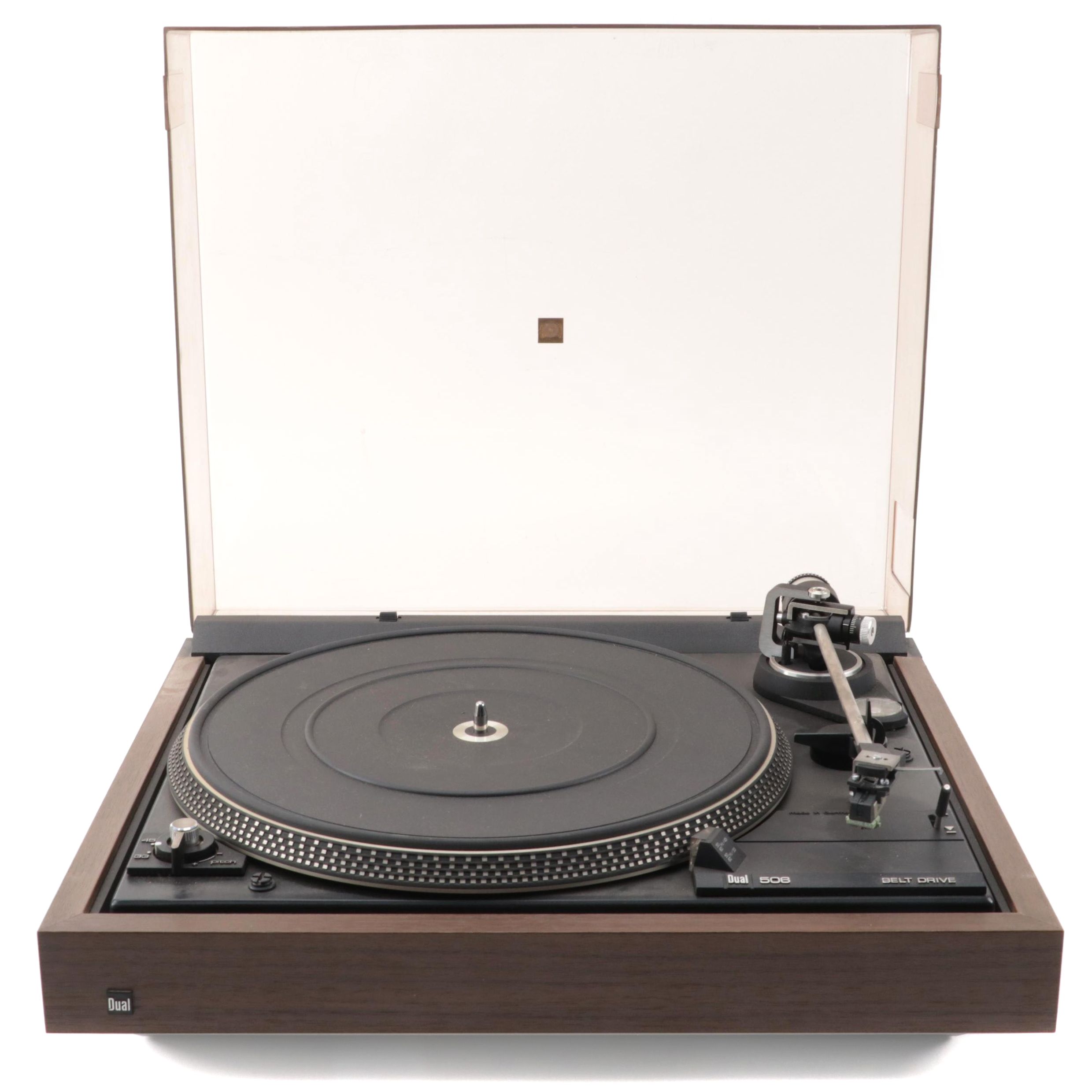 Dual CS 506 2-Speed Belt Drive Turntable Record Player, Late 20th Century