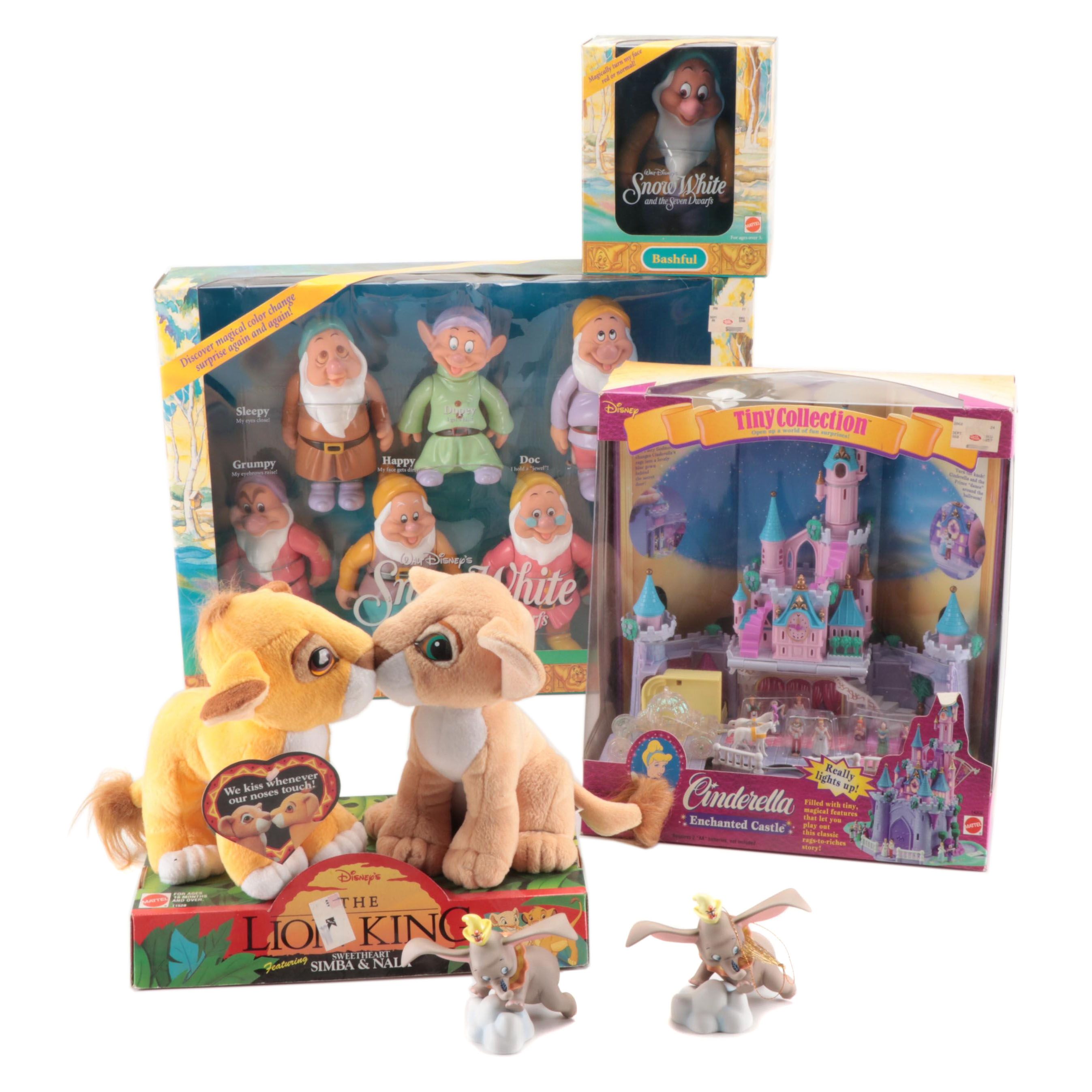 Tiny Collection Cinderella Enchanted Castle, Lion King Stuffed Toys and More