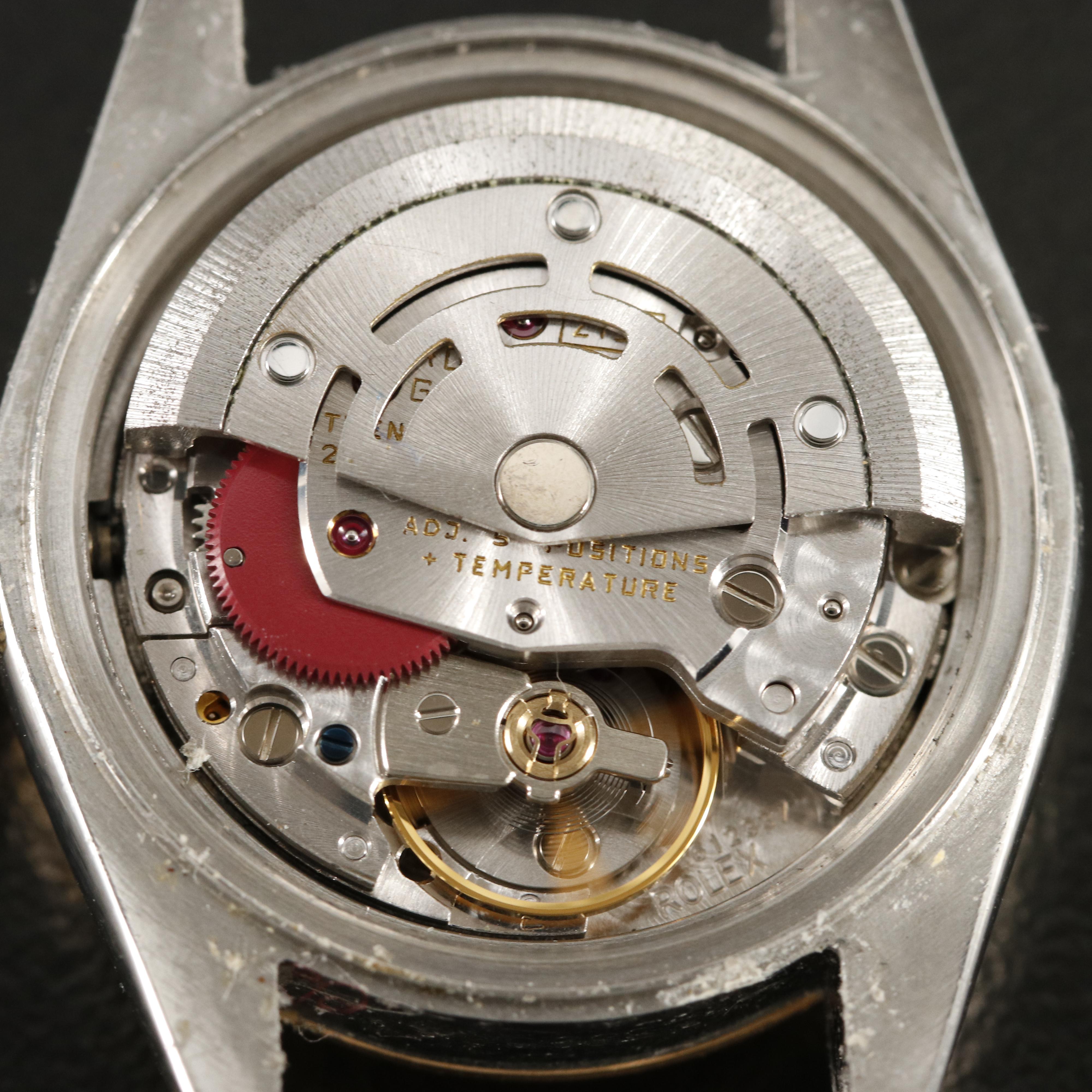 1990 Rolex Factory Diamond Dial Datejust Watch