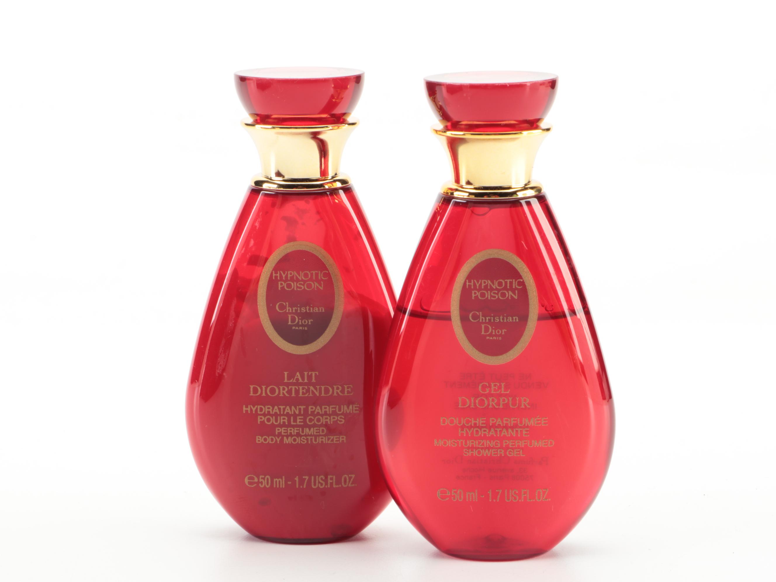 Christian Dior Hypnotic Poison Gift Set, Perfumed Candles, Boxes and Pouch