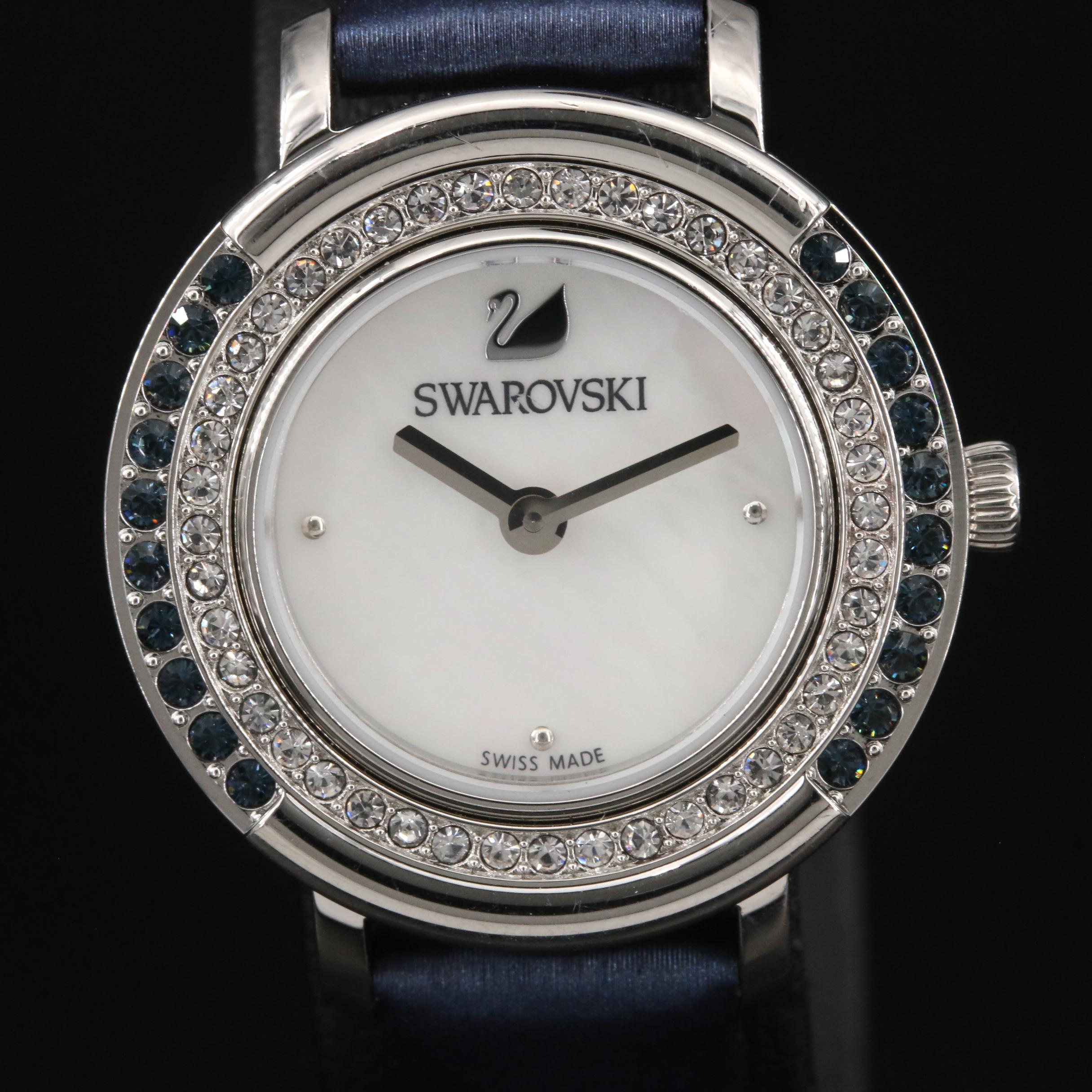Swarovski "Playful" Mother-of-Pearl Dial Watch