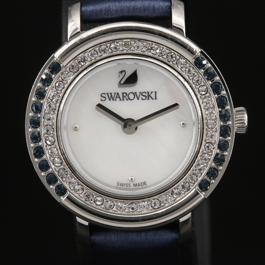 Swarovski "Playful" Mother-of-Pearl Dial Wristwatch