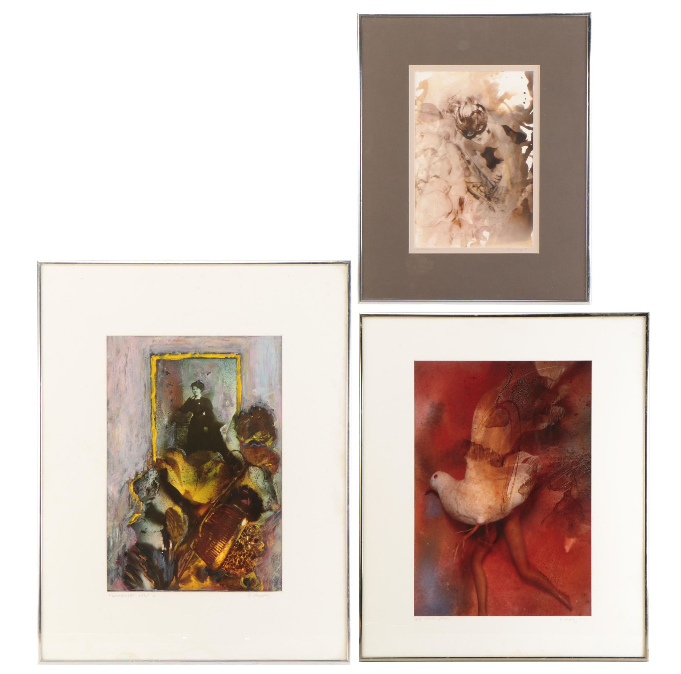 Barbara Hershey Figural Photographs, Circa 1991