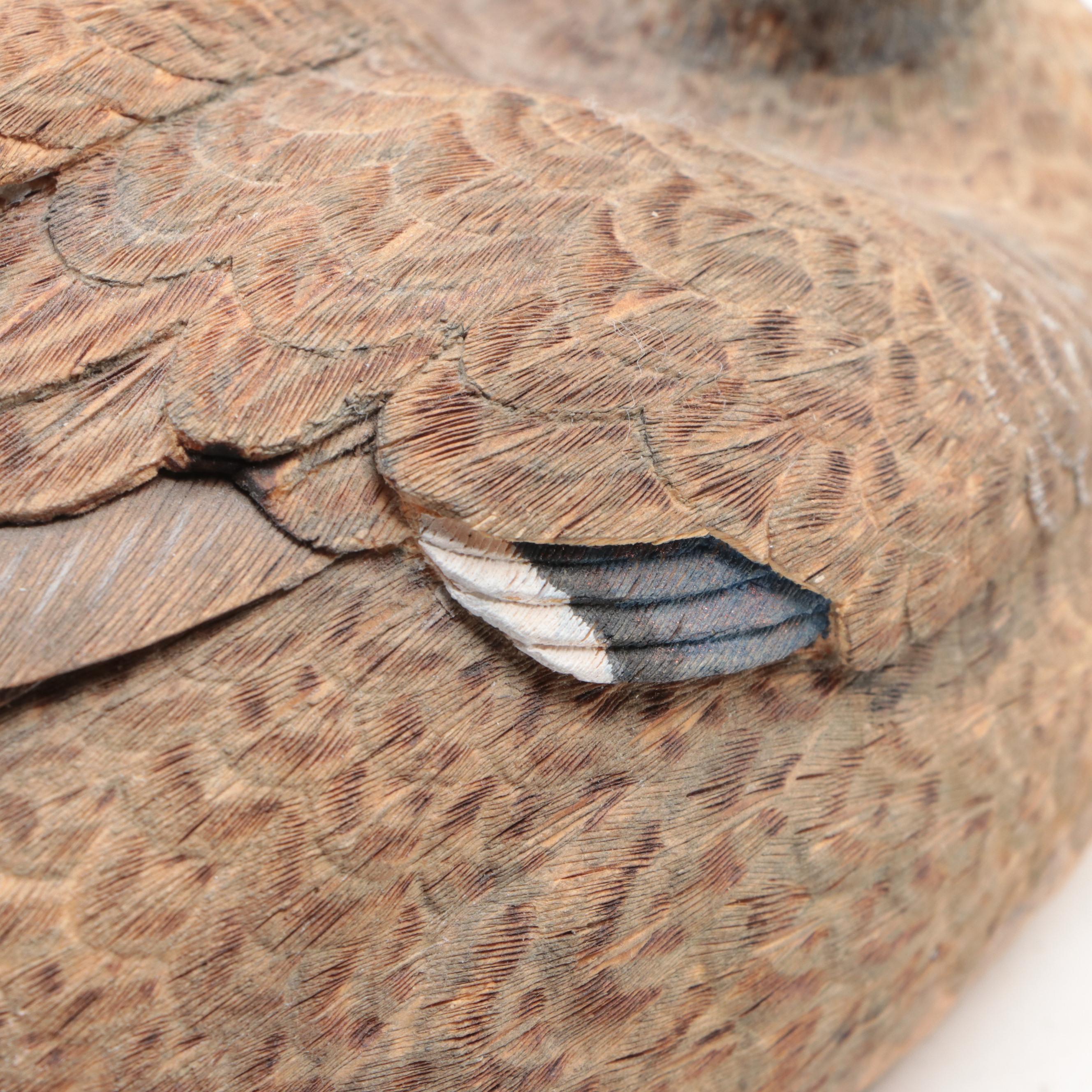 Bill Anthony Carved and Painted Mallard Decorative Duck Decoys, 1987