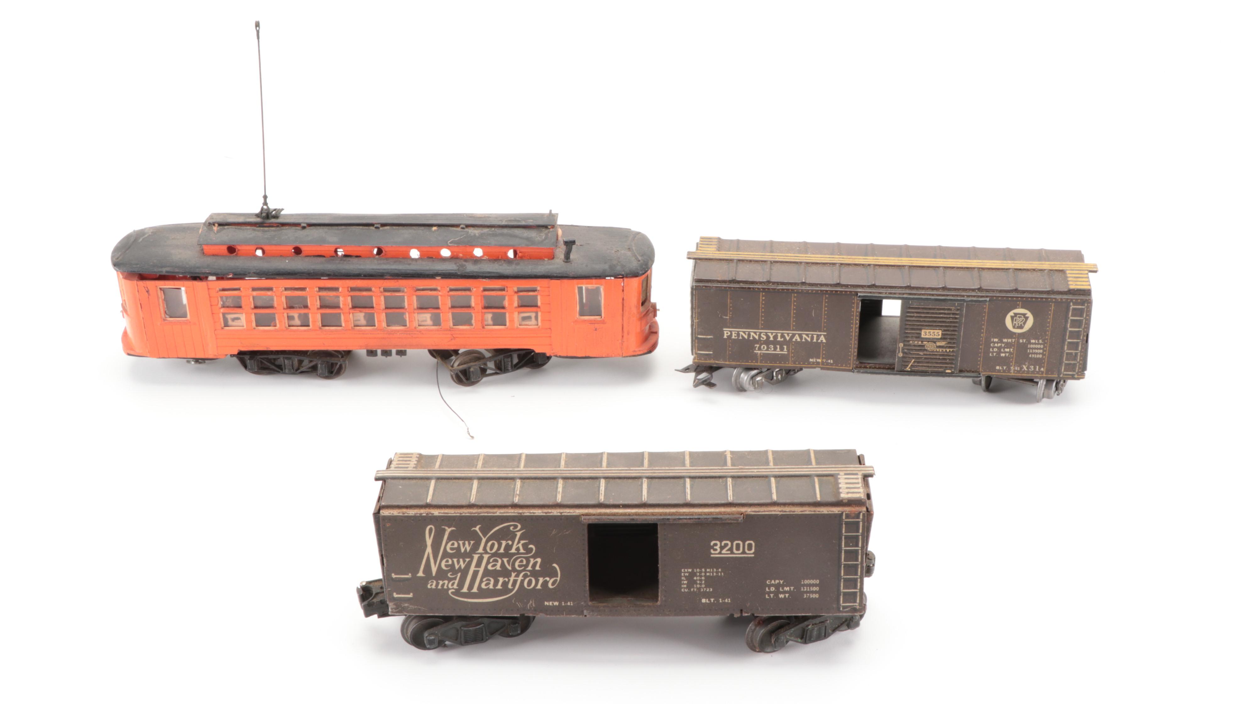 Overland Models C & O Steam Turbine with Lionel and Other Trains