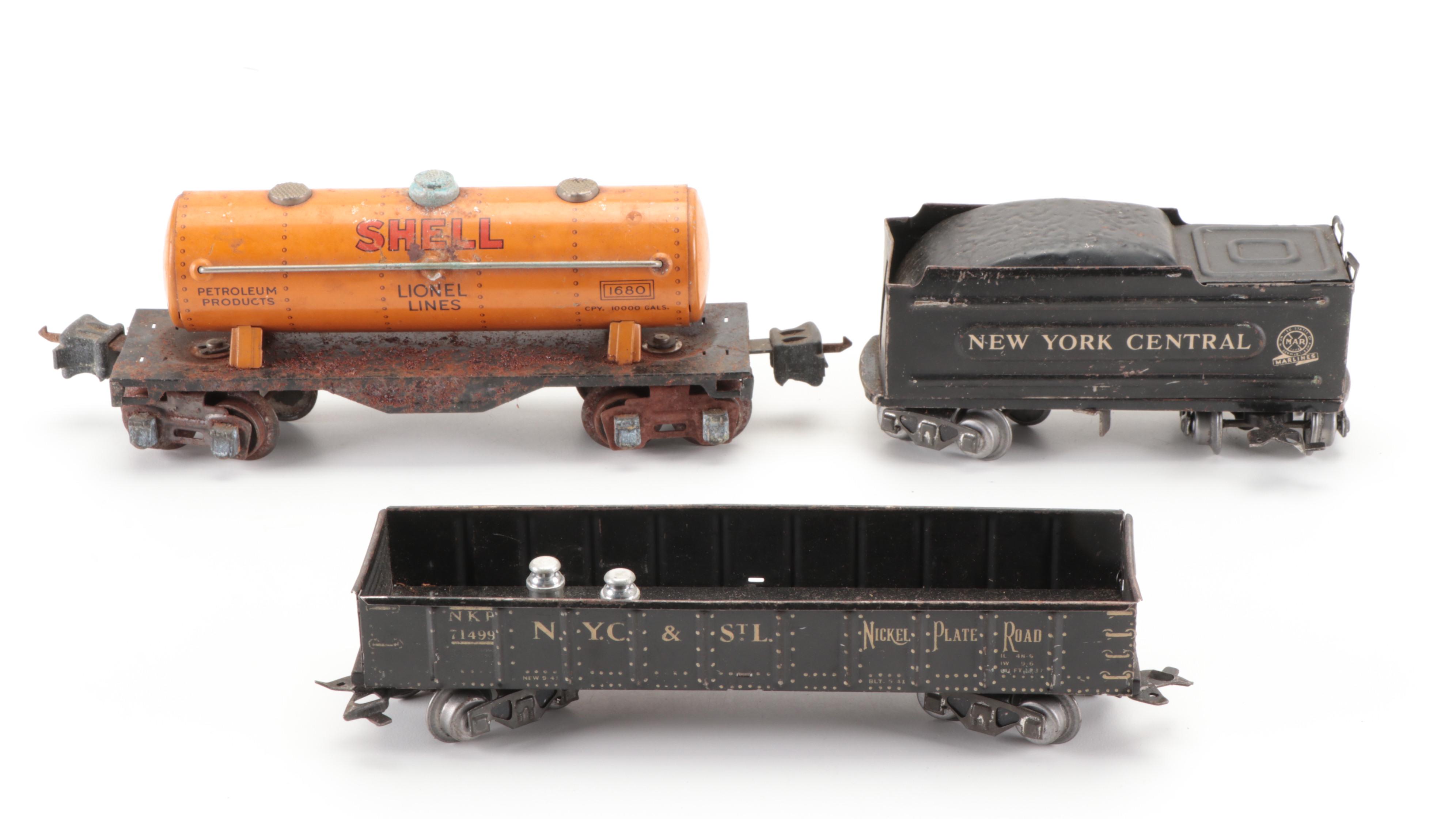 Overland Models C & O Steam Turbine with Lionel and Other Trains